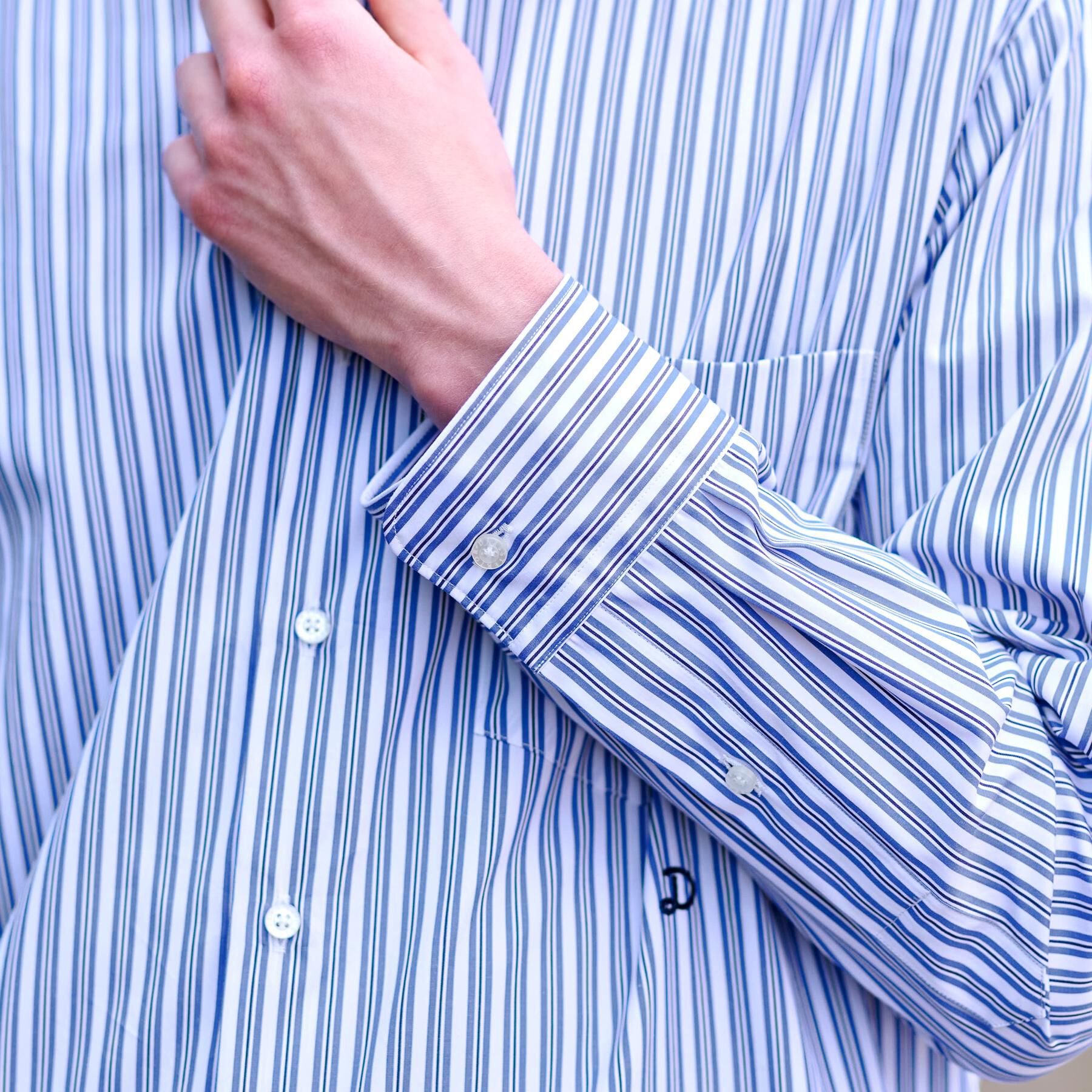 DRESSTERIOR「THOMAS MASON ストライプシャツ」|シャツ・ブラウス|