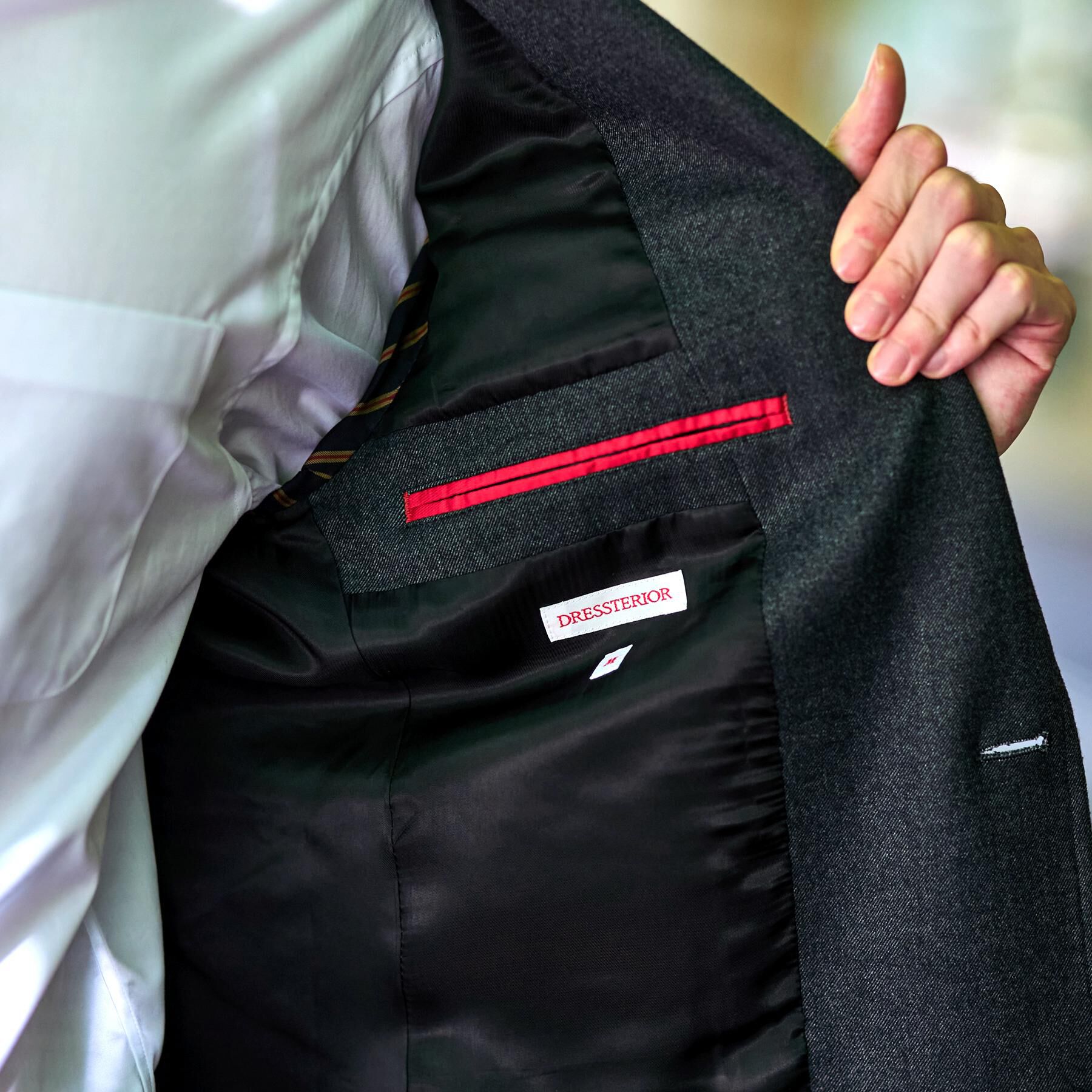 DRESSTERIOR「【セットアップ可】ストレッチソフトタッチ ジャケット」|テーラードジャケット|