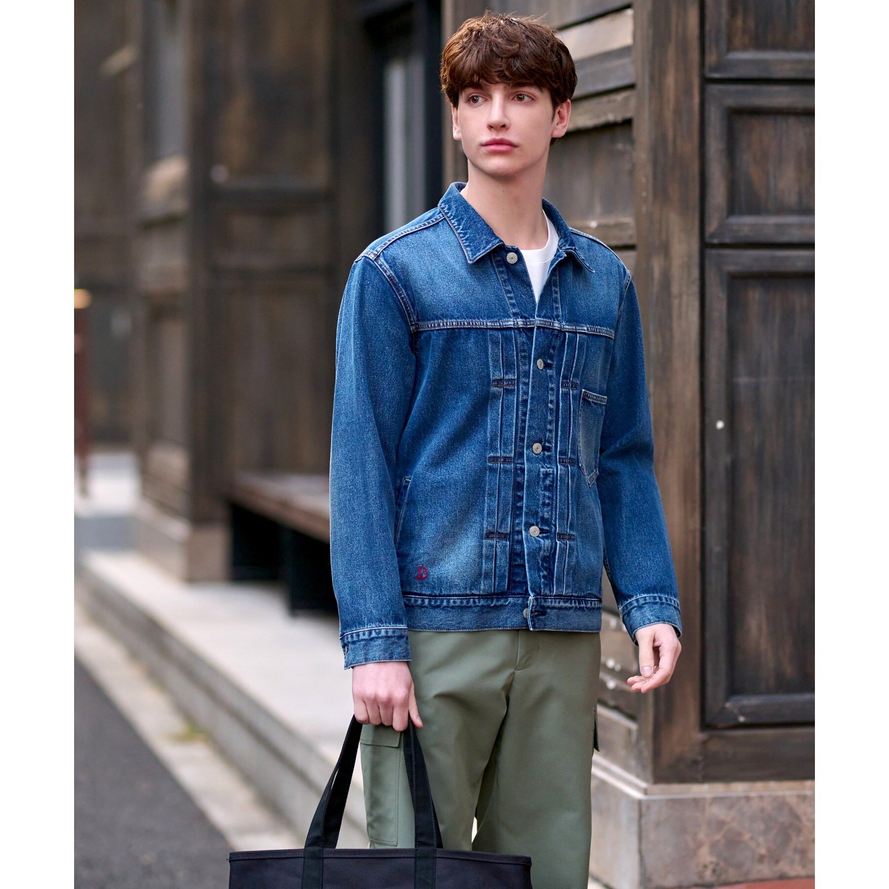 DRESSTERIOR「ファーストモデル ユーズドデニムGジャン」|デニムジャケット|