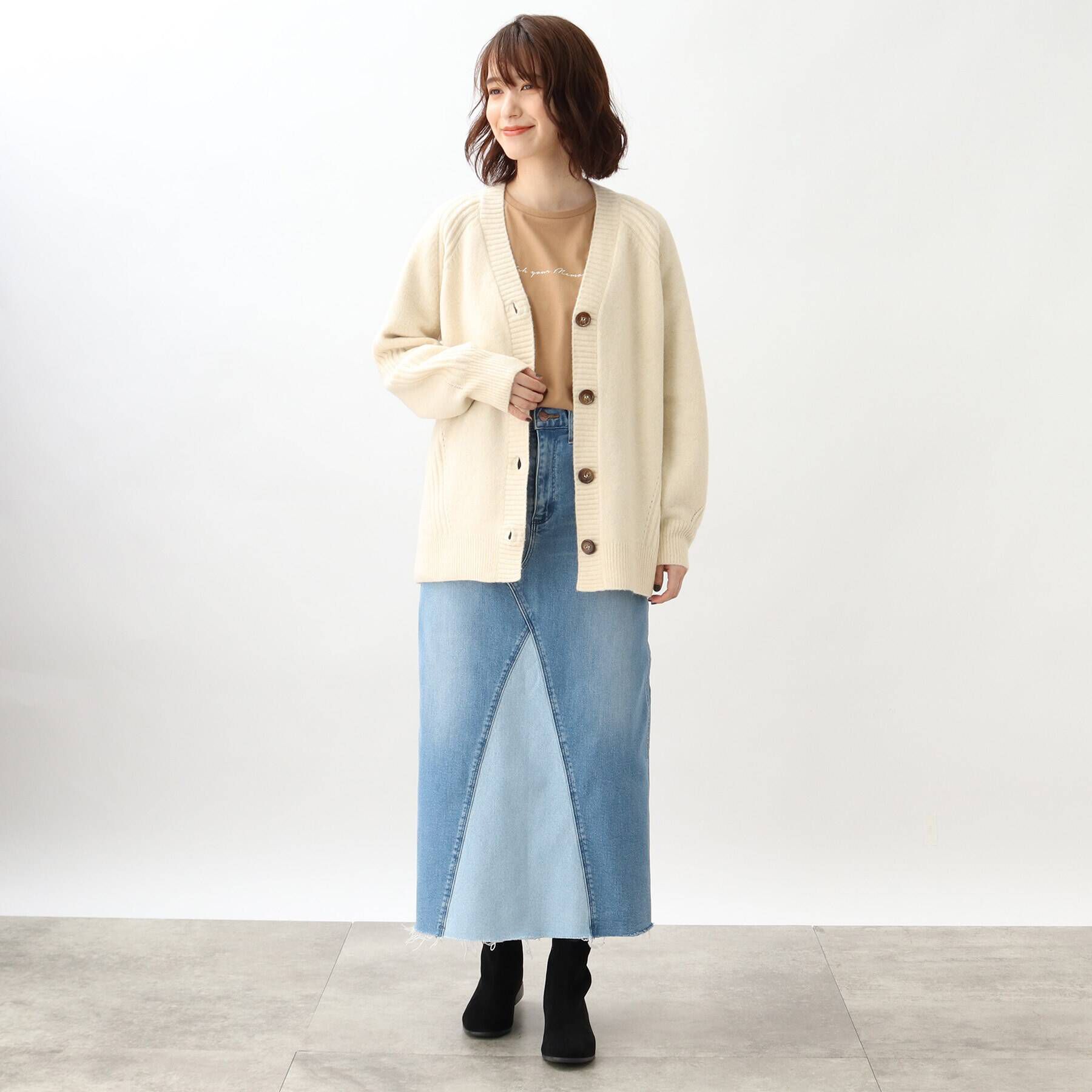 grove「別注リメイク風デニムスカート【Wrangler（ラングラー）】」|スカート|