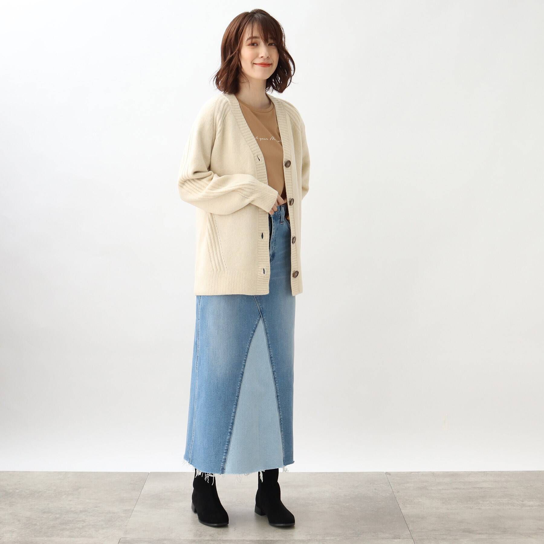 grove「別注リメイク風デニムスカート【Wrangler（ラングラー）】」|スカート|