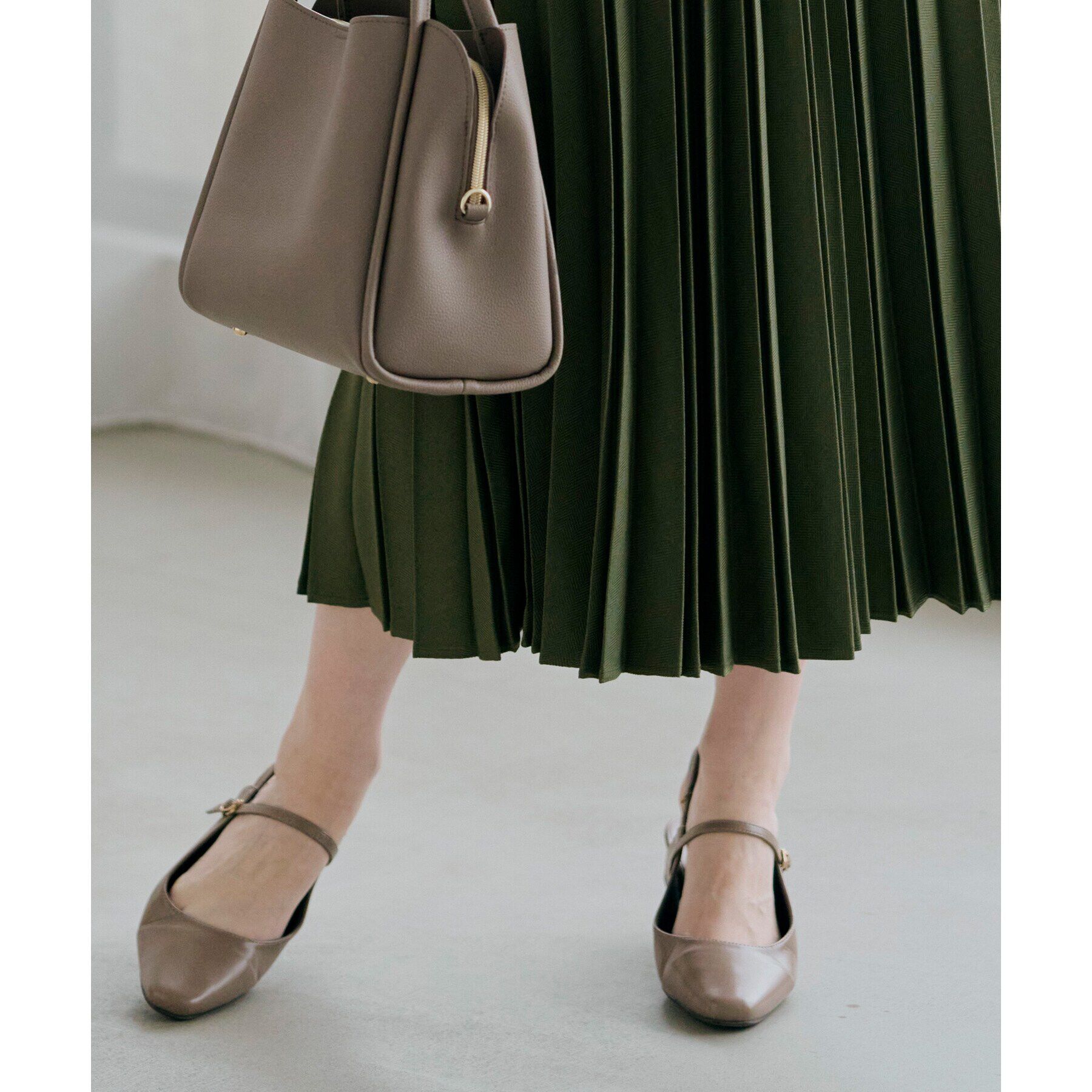 grove「メリージェーンパンプス」|パンプス|トープ(054)