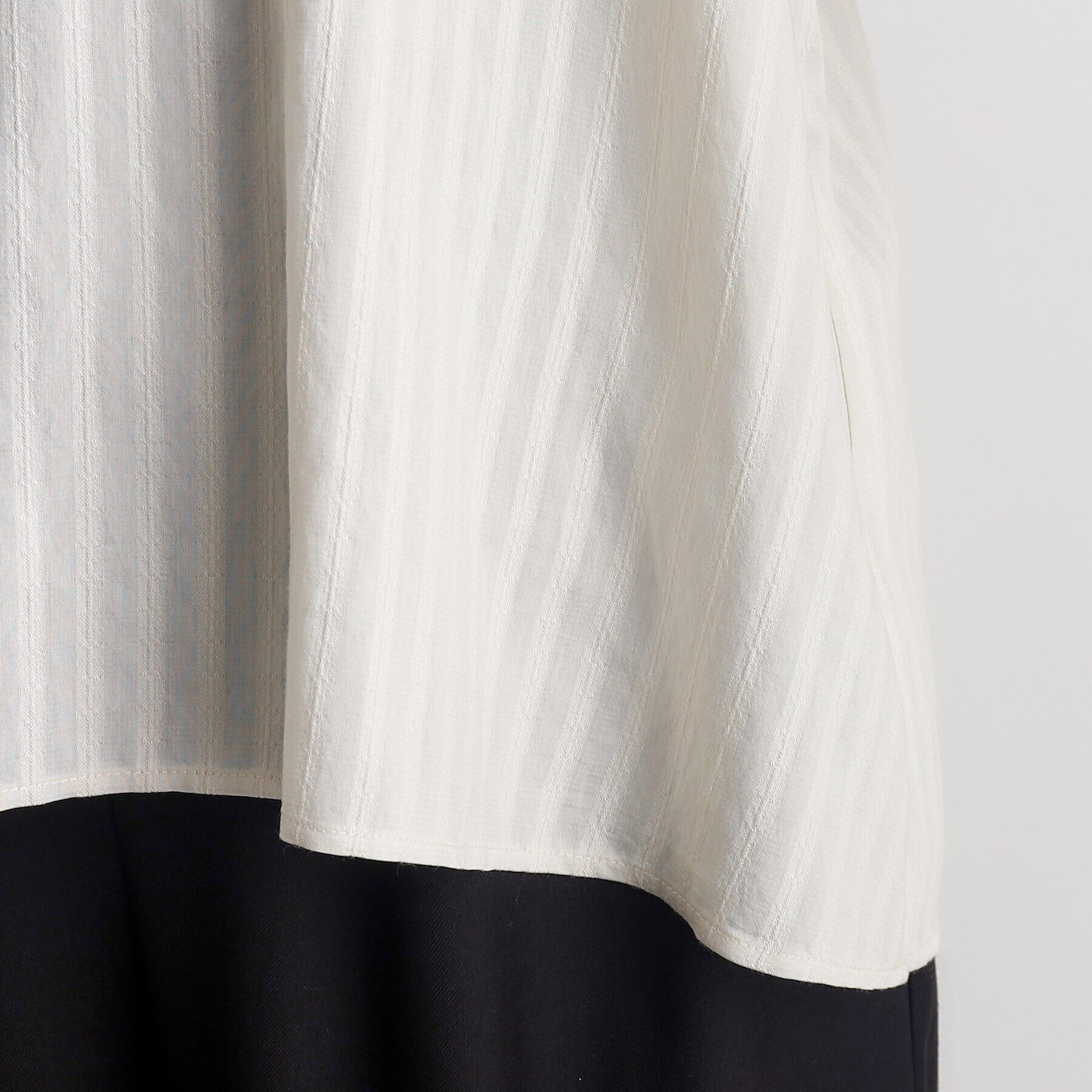 grove「ジャカードギャザーボリュームブラウス」|シャツ・ブラウス|