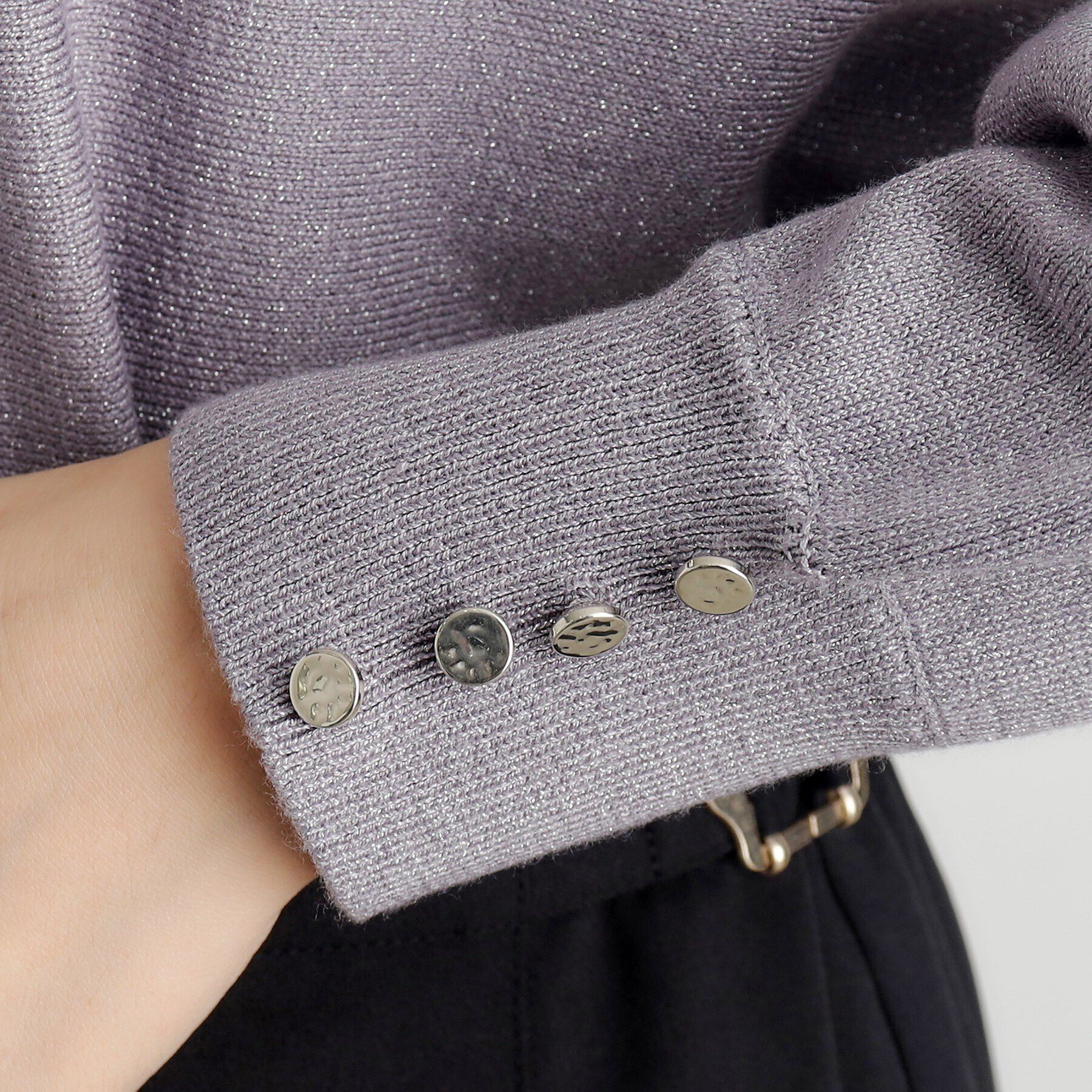 grove「ラメドルマンニットプルオーバー」|ニット・セーター|