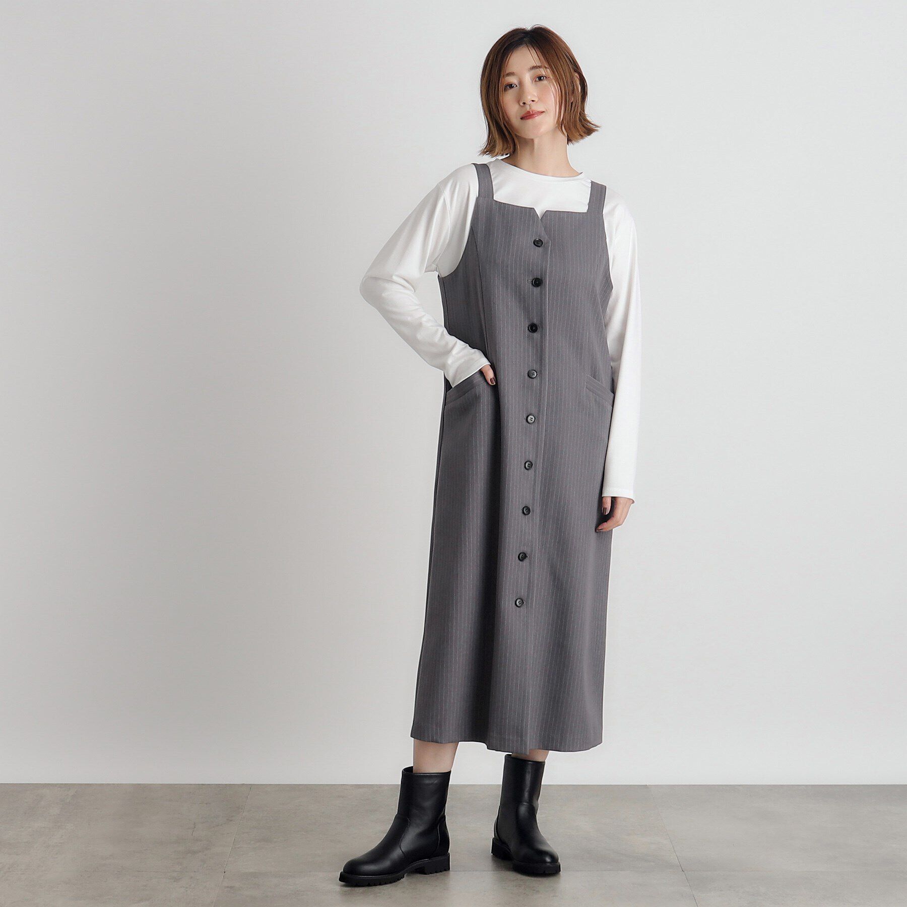 grove「ストライプアソートジャンドレ」|ワンピース|