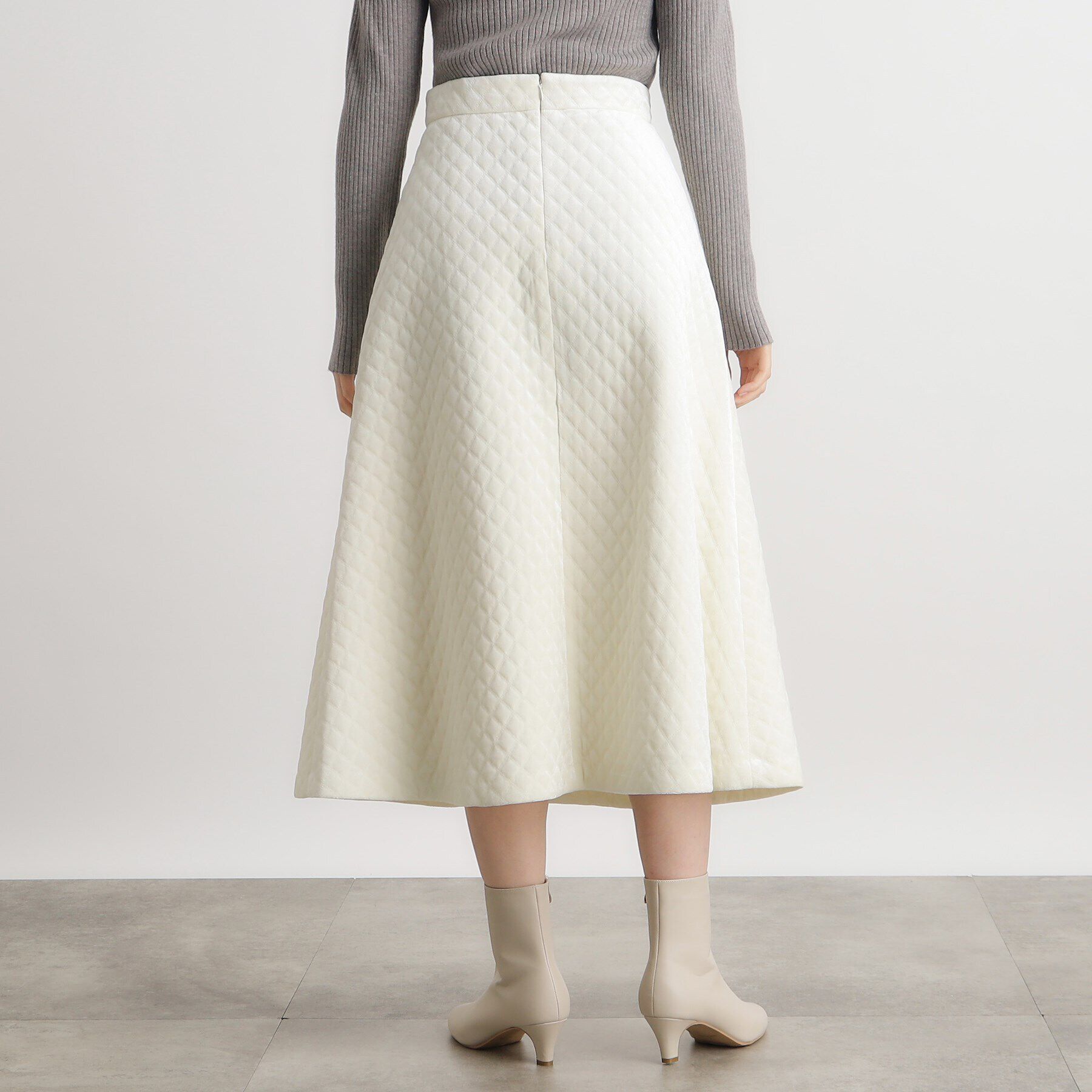 grove「ベロアエンボススカート」|スカート|