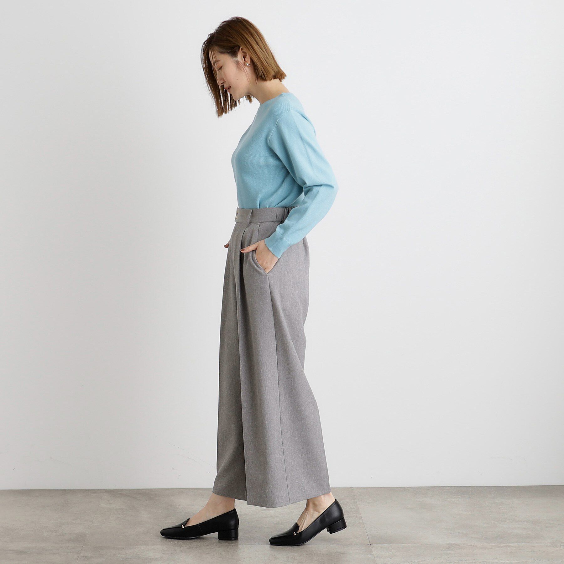 grove「クロップドワイドパンツ」|その他|