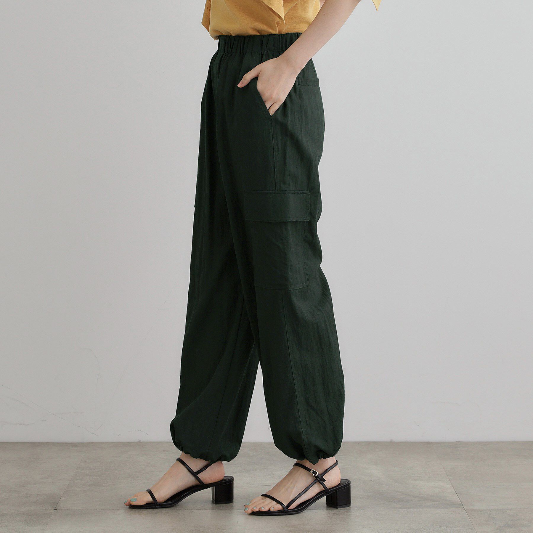 grove「【ひんやり】2WAYツイルカーゴパンツ」|その他|