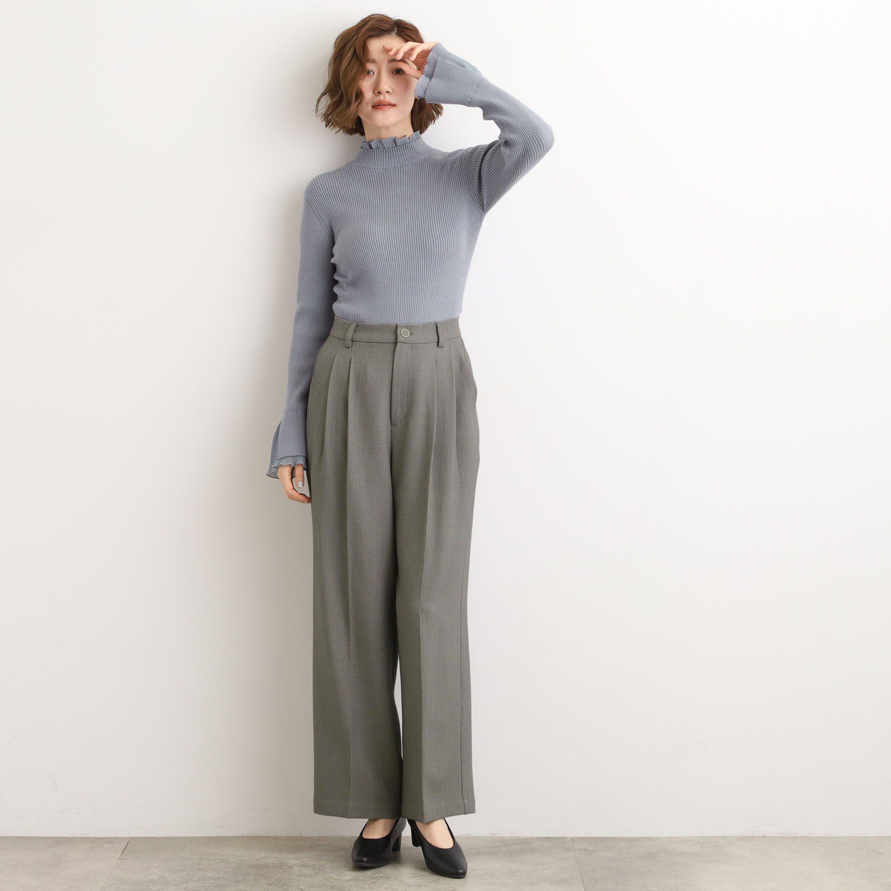 grove「ツータックワイドパンツ」|その他|