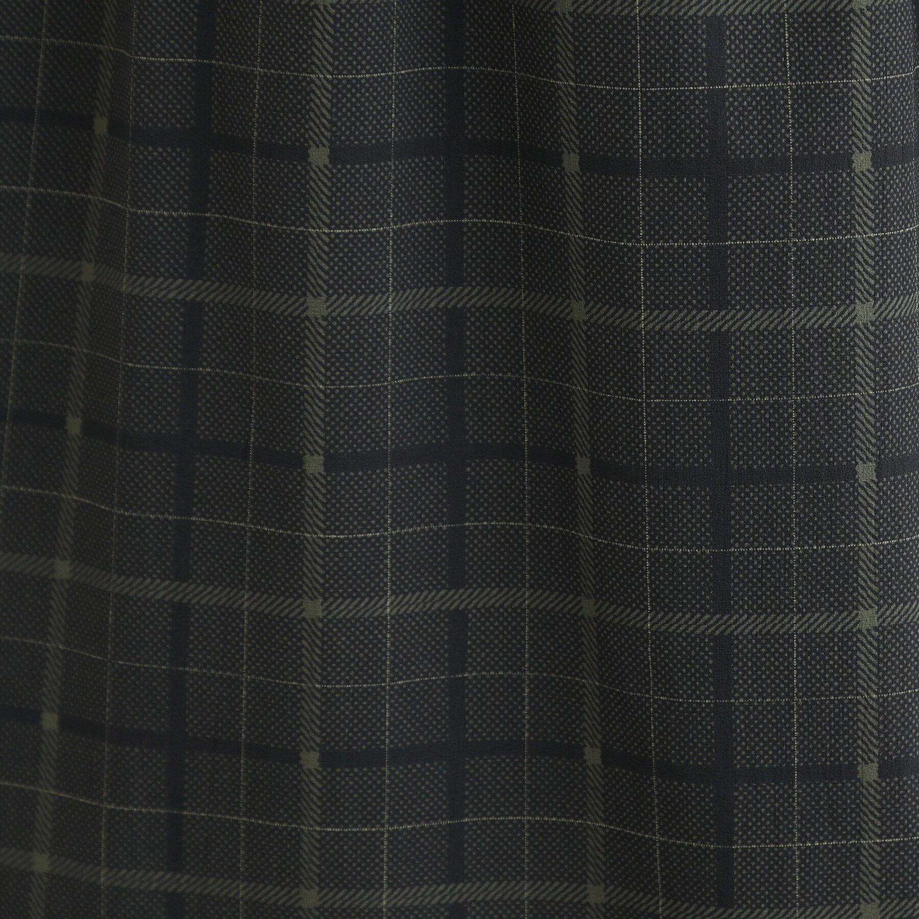 INDIVI「【洗える／SETUP可能／超軽量】チェック柄Iラインスカート」|スカート|