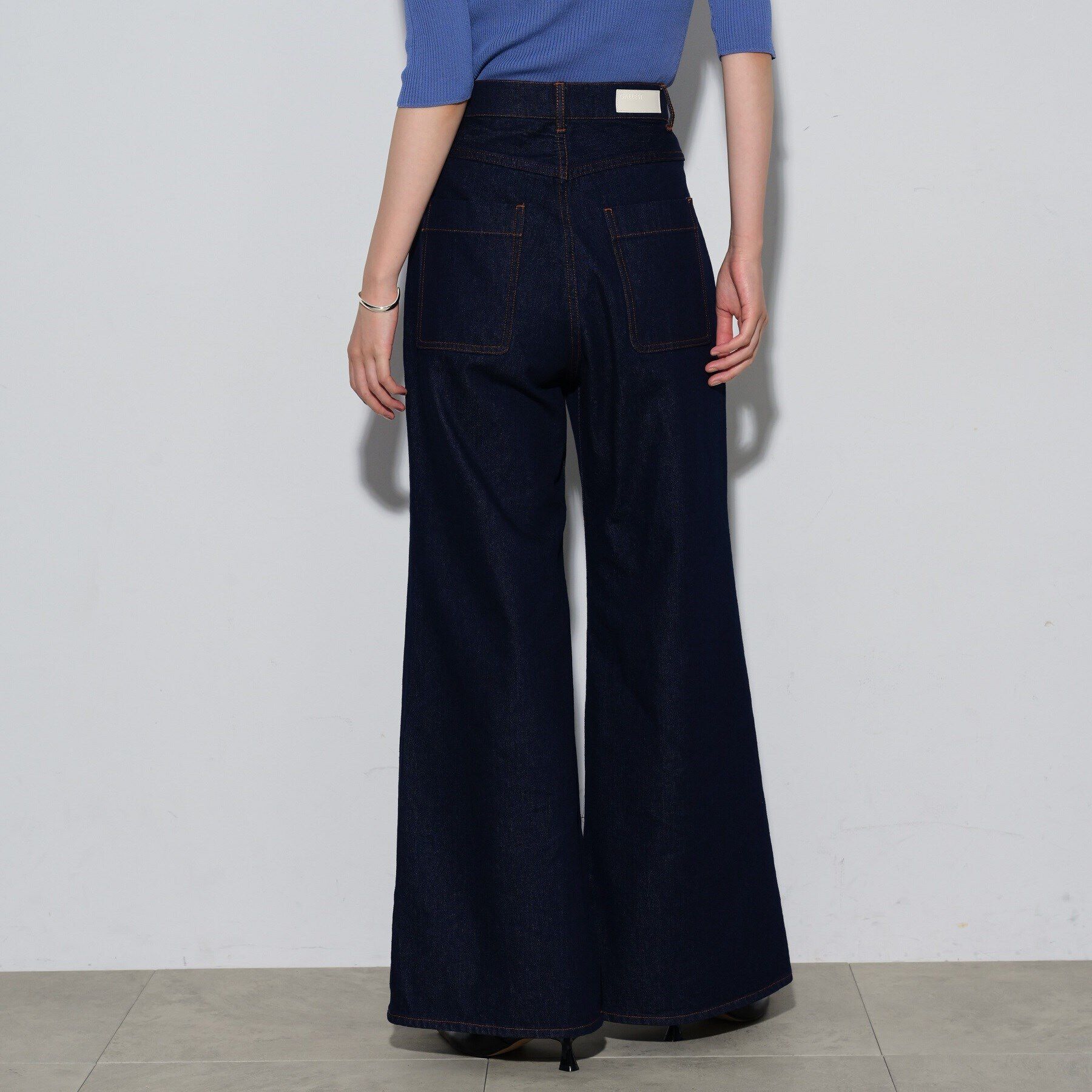 GALLEST「フレアデニムパンツ」|デニム|