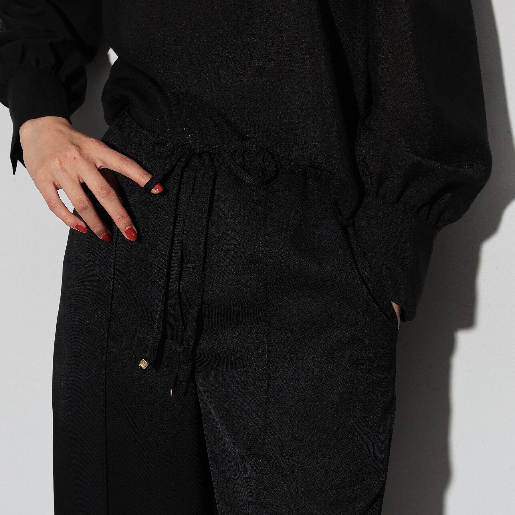 GALLEST「カルゼサテンフレアイージーパンツ」|その他|