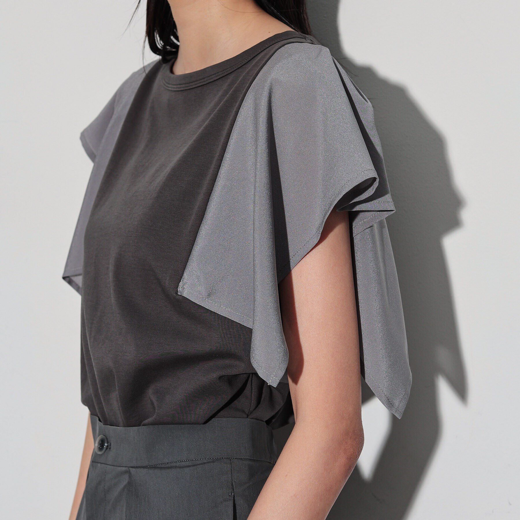 GALLEST「ハンカチーフスリーブTシャツ」|Tシャツ・カットソー|