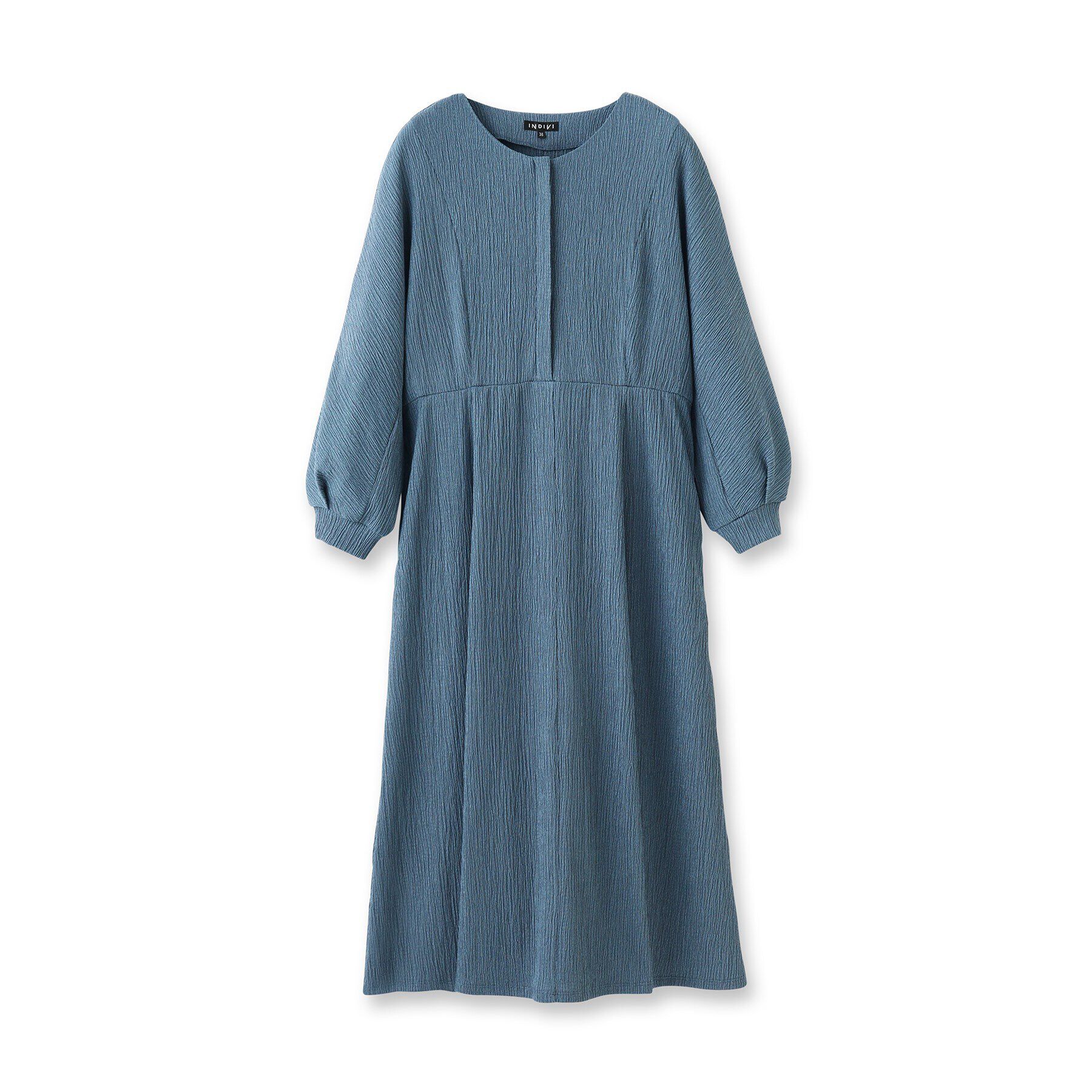 INDIVI「【洗える/UVケア/SETUP可能】ナローフレアワンピース」|ワンピース|