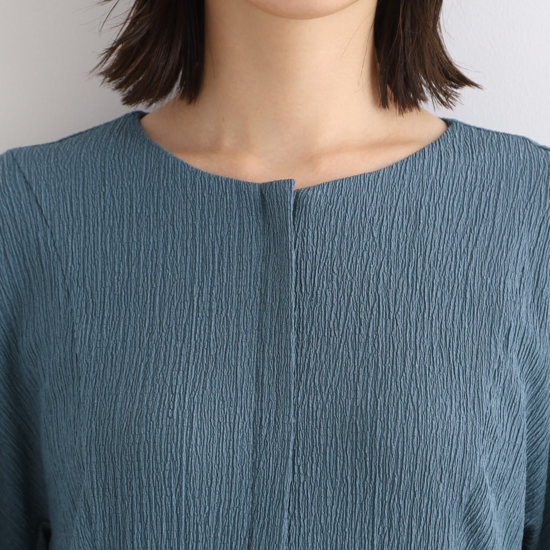 INDIVI「【洗える/UVケア/SETUP可能】ナローフレアワンピース」|ワンピース|