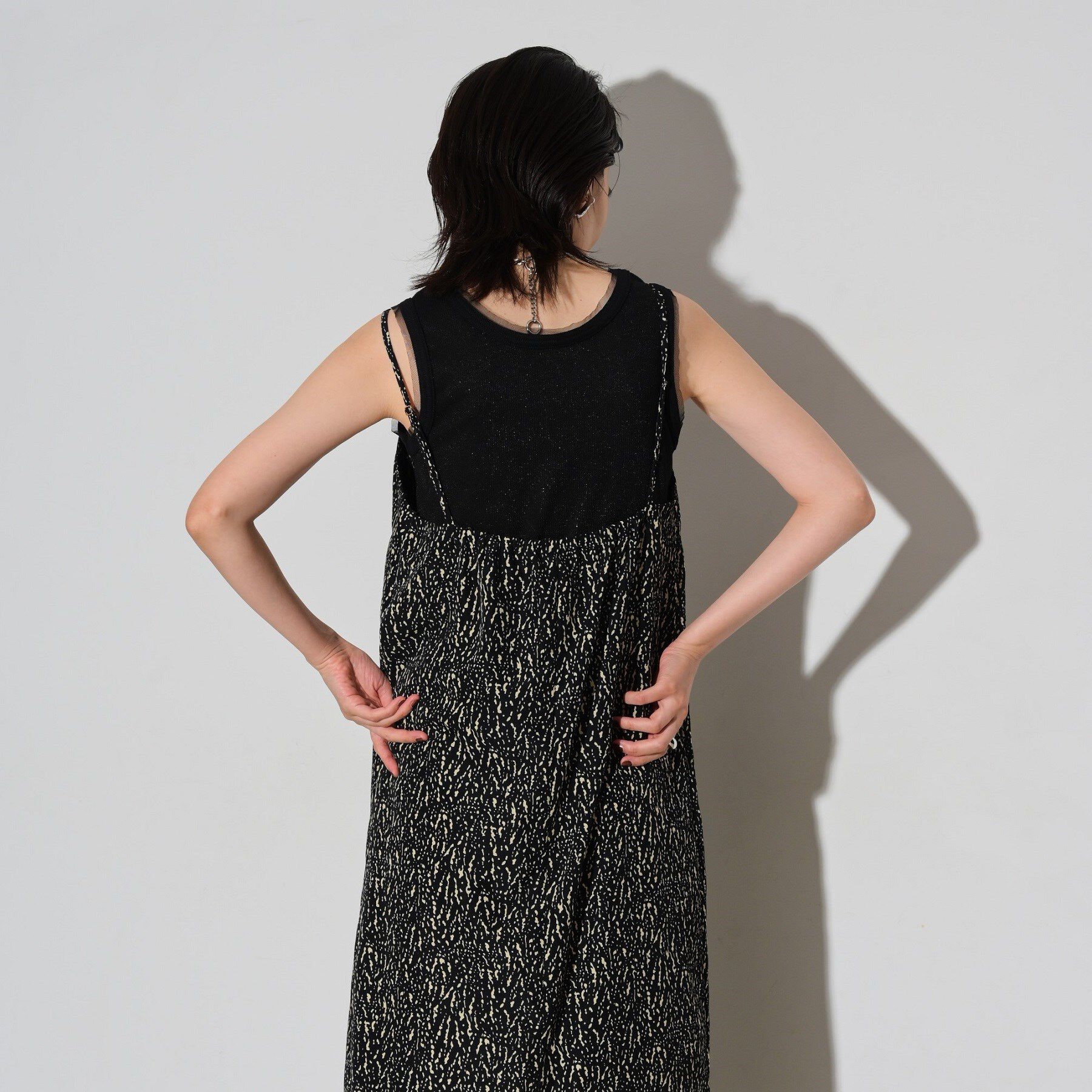 GALLEST「変形ドットキャミワンピース」|ワンピース|