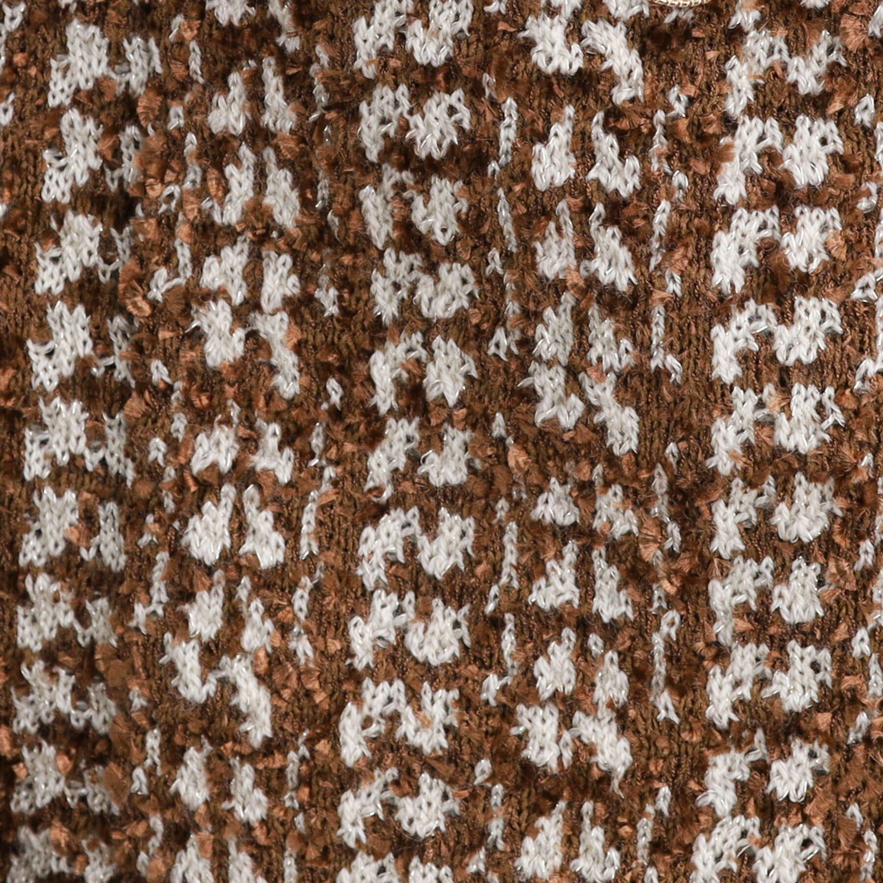 INDIVI「【洗える／映え】ツイーディーニットジレ」|ベスト・ジレ|