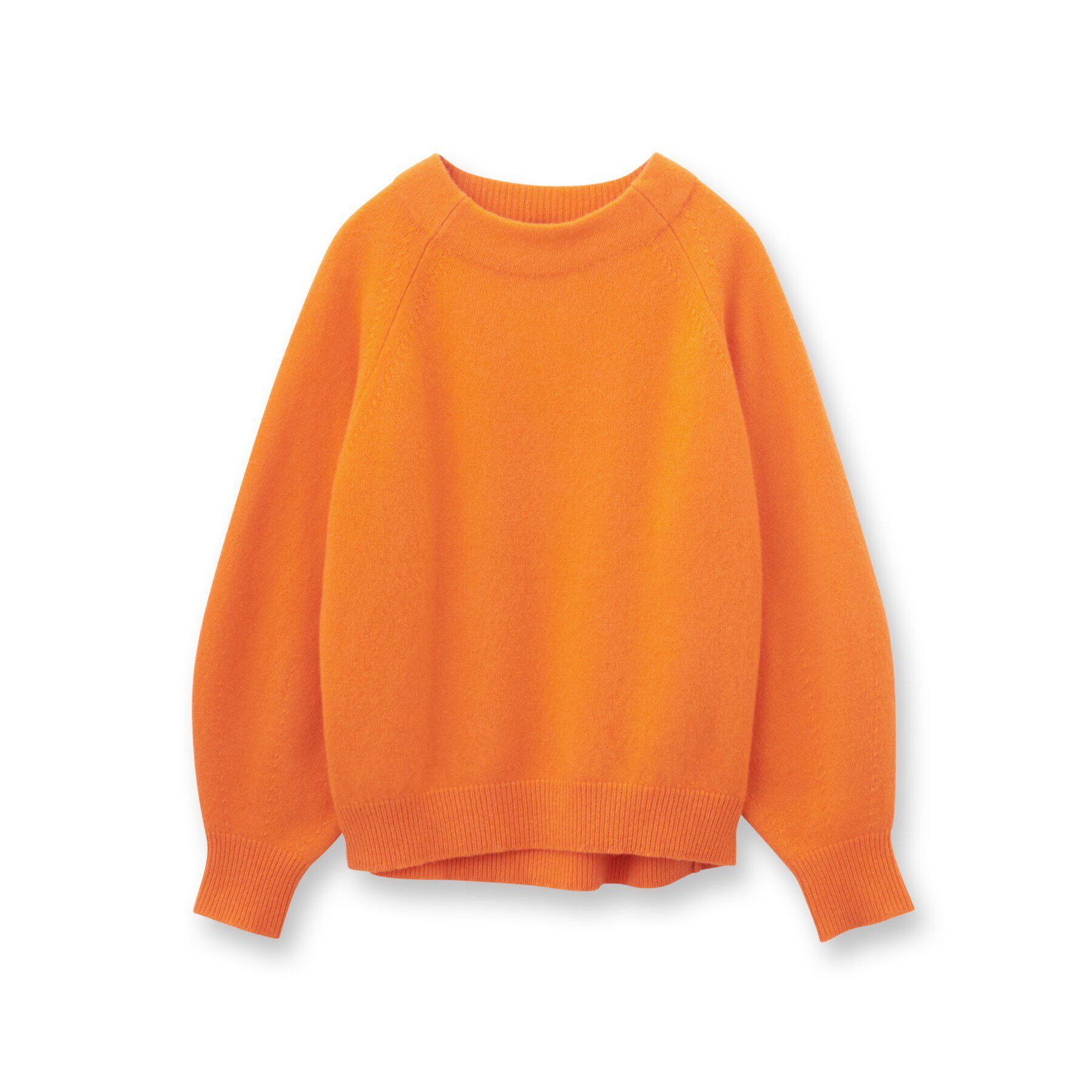 INDIVI「【カシミヤ混】ボリュームスリーブ ボトルネックニット」|ニット・セーター|