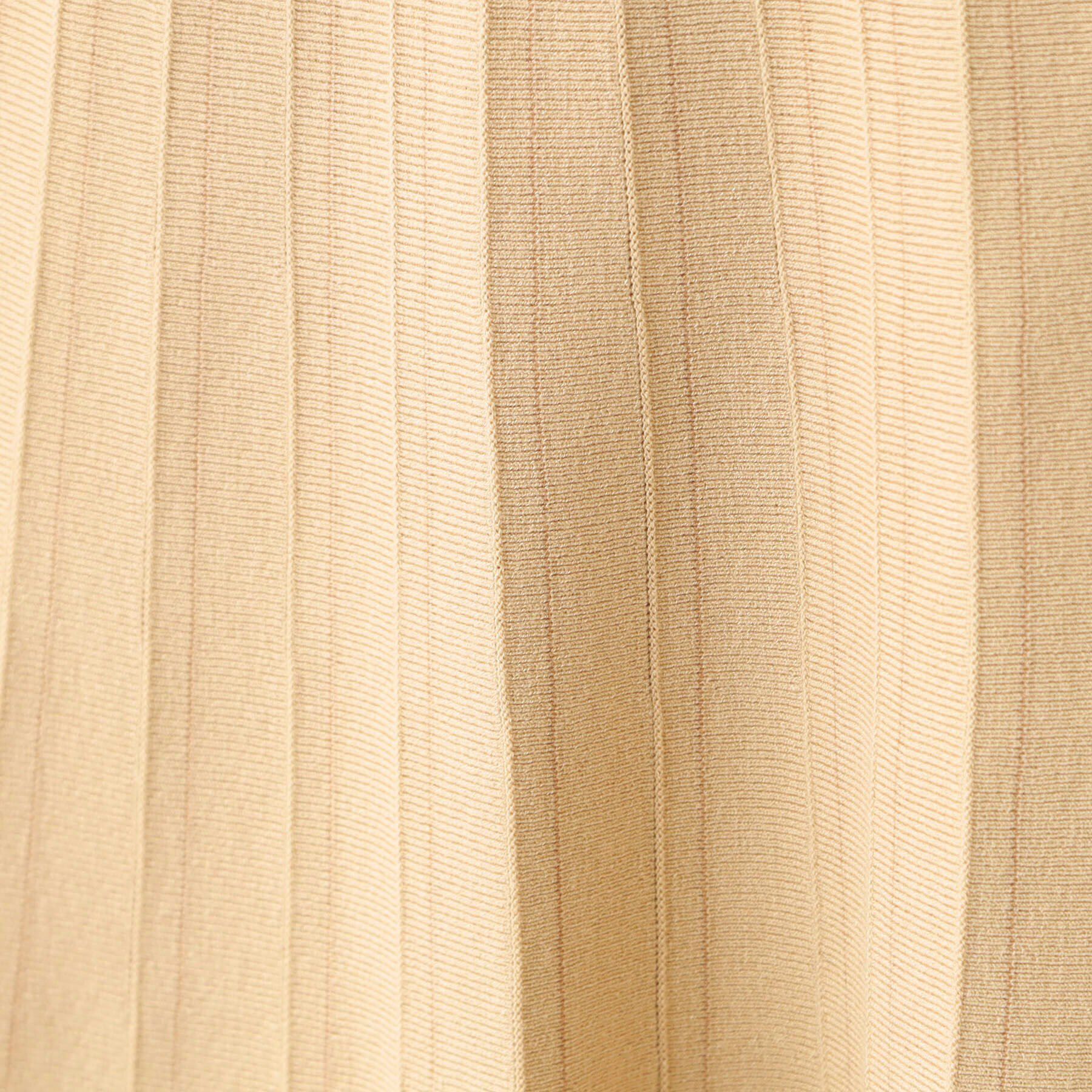 INDIVI「【洗える/SETUP可能】ストライプ柄プリーツニットスカート」|スカート|