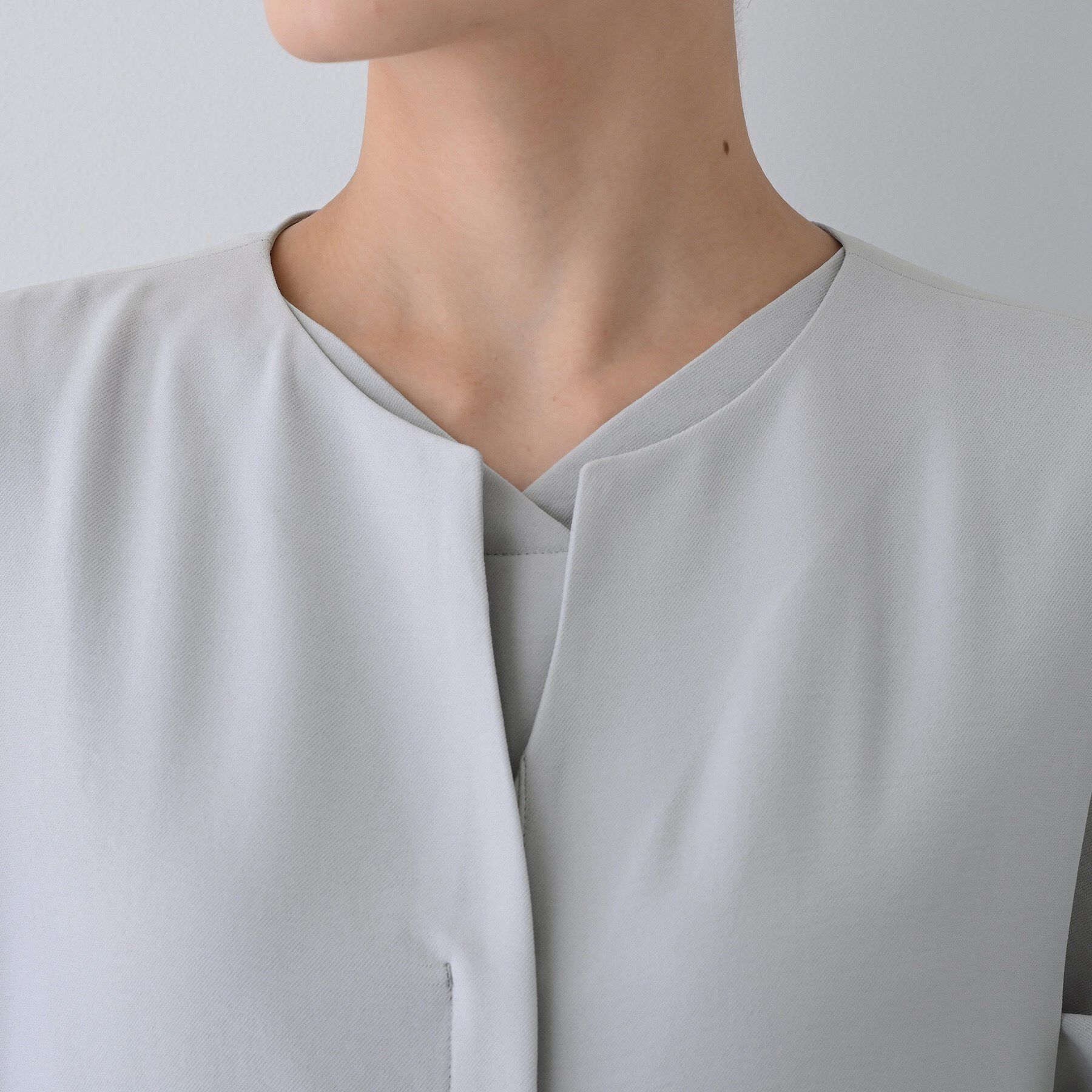 INDIVI「【着る日傘/遮熱/UVケア】ロングジレジャケット」|ベスト・ジレ|