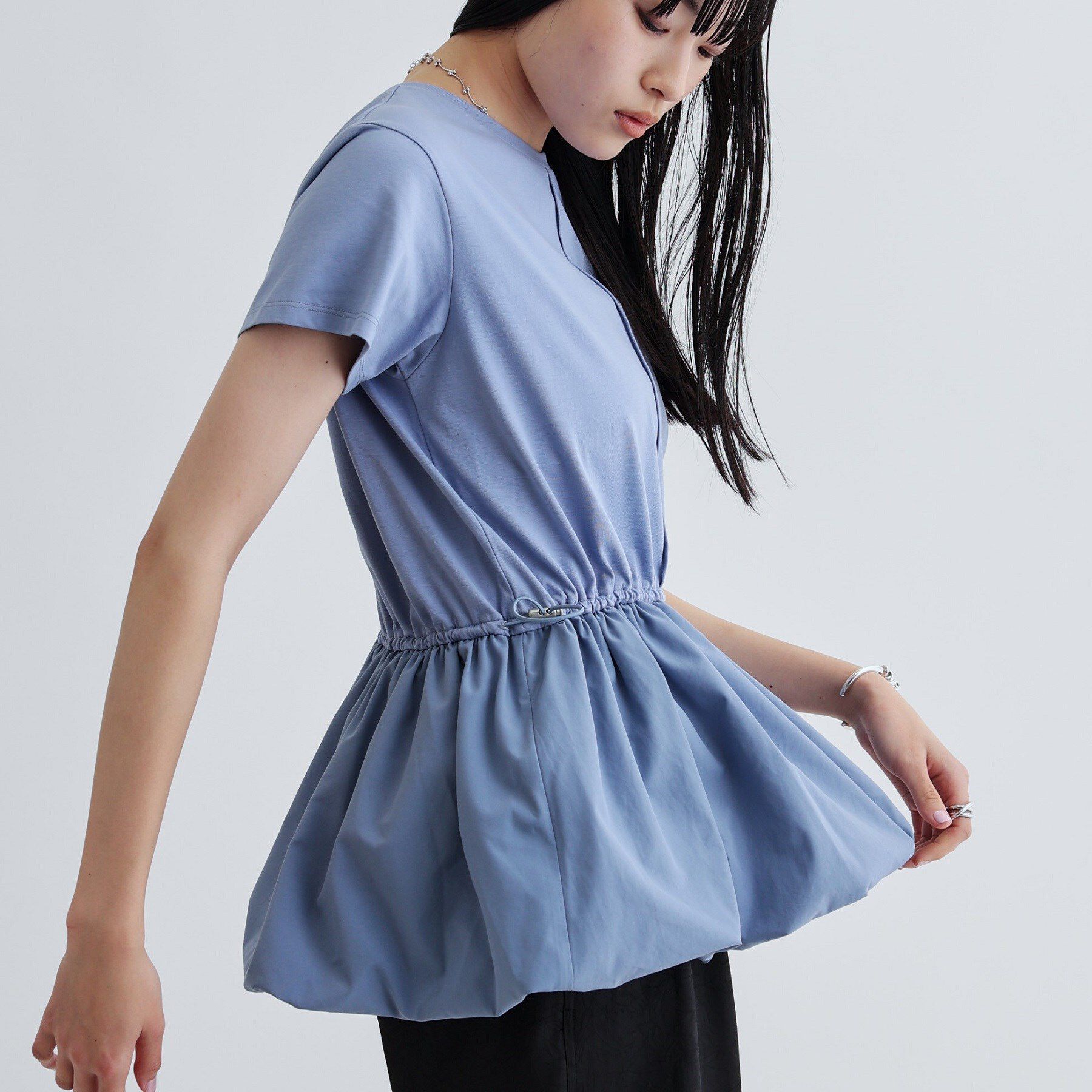 GALLEST「スピンドルペプラムカットソー」|Tシャツ・カットソー|