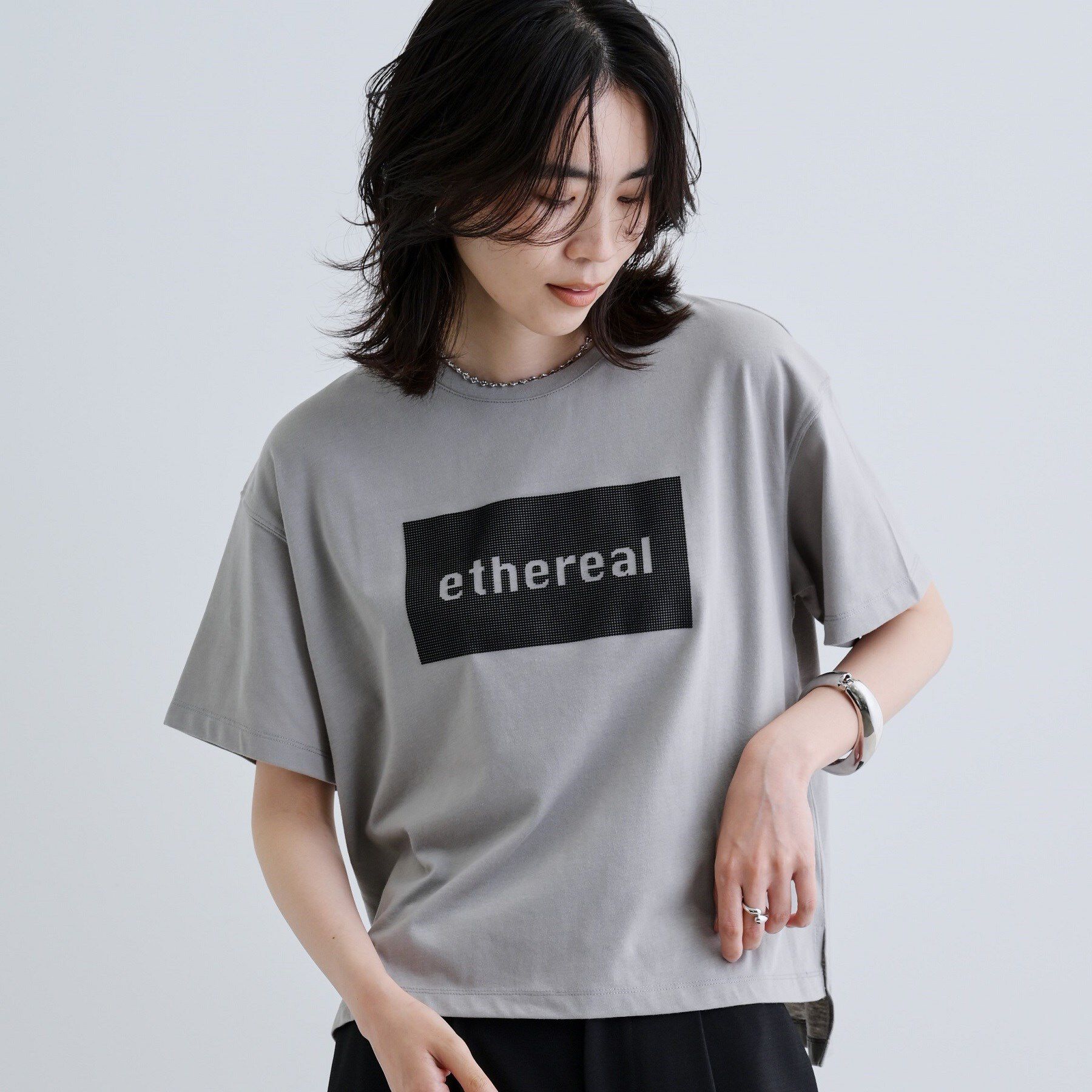 GALLEST「シリコンロゴプリントT」|Tシャツ・カットソー|