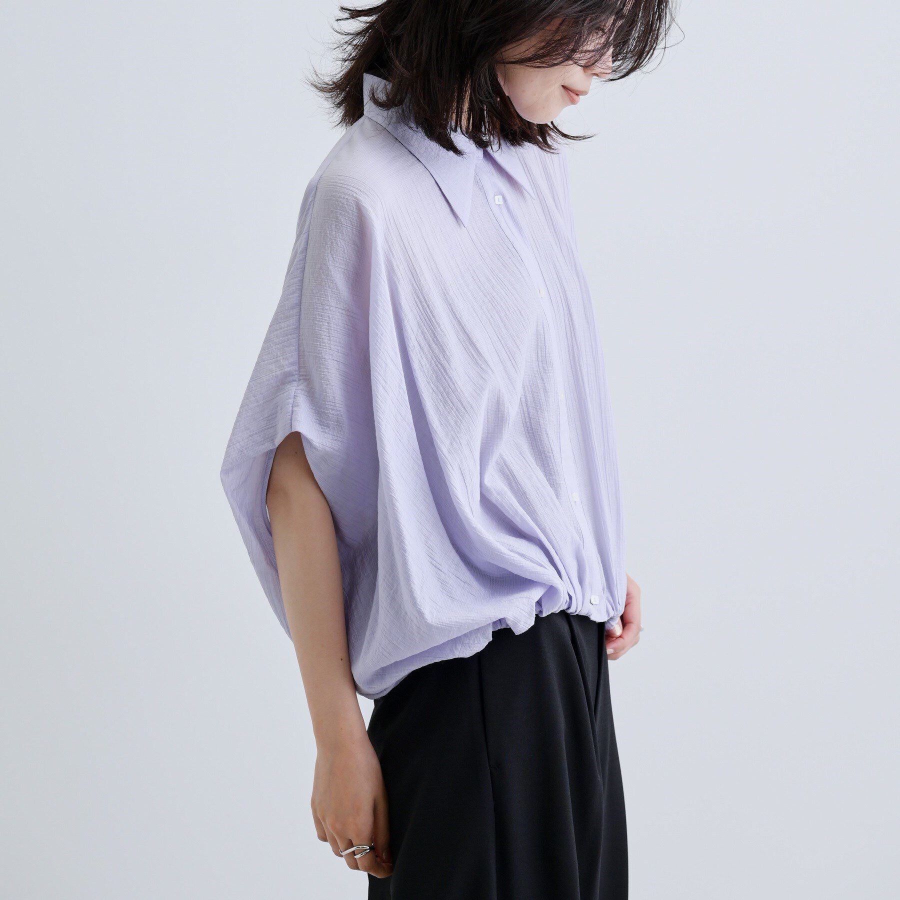 GALLEST「バルーンフォルムブラウス」|シャツ・ブラウス|