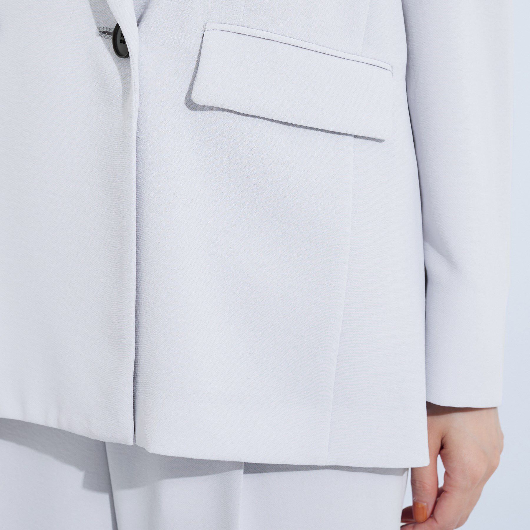 INDIVI「【着る日傘／遮熱／UVケア】ダブルジャケット」|テーラードジャケット|