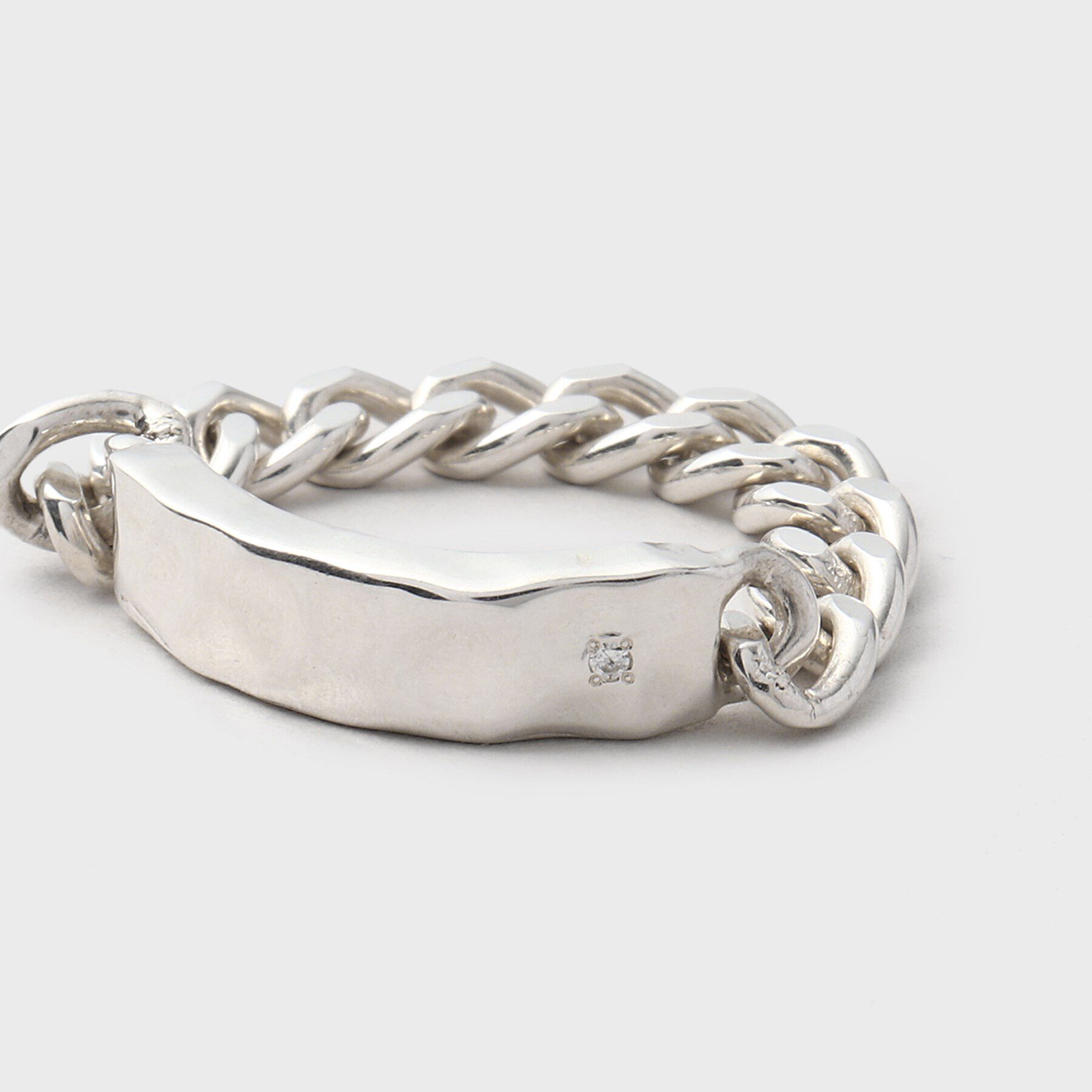 TAKEO KIKUCHI「【MADE IN JAPAN】チェーンシルバーリング」|リング|