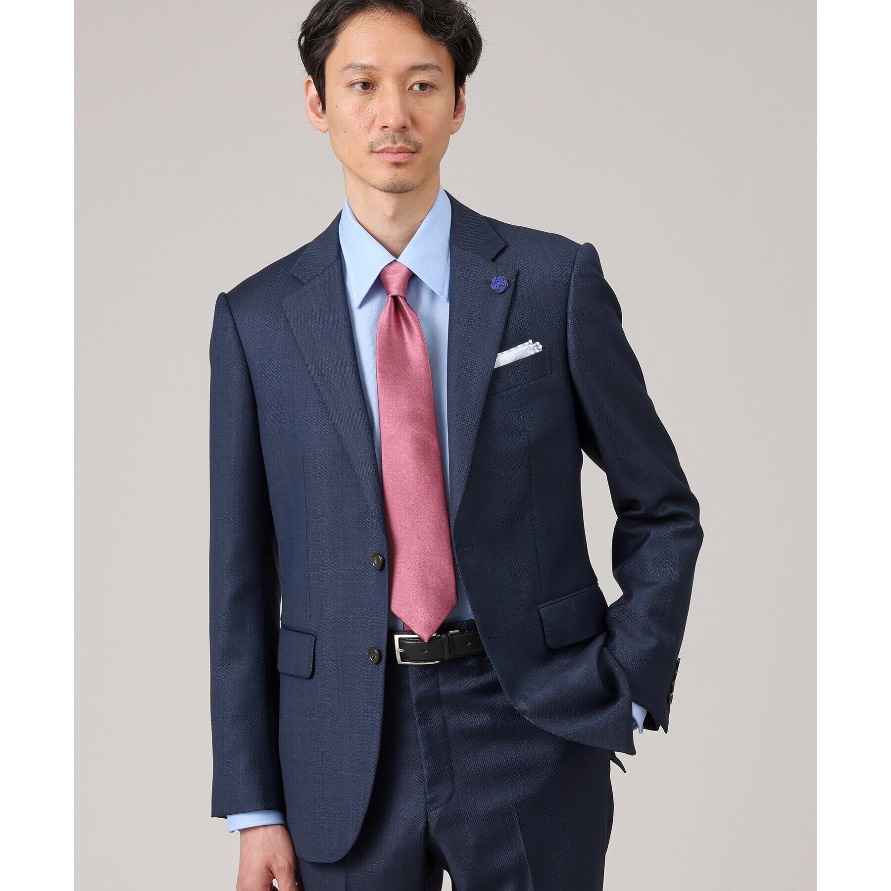 TAKEO KIKUCHI「【日本製】サテンモガ メランジネクタイ」|ネクタイ・蝶ネクタイ|