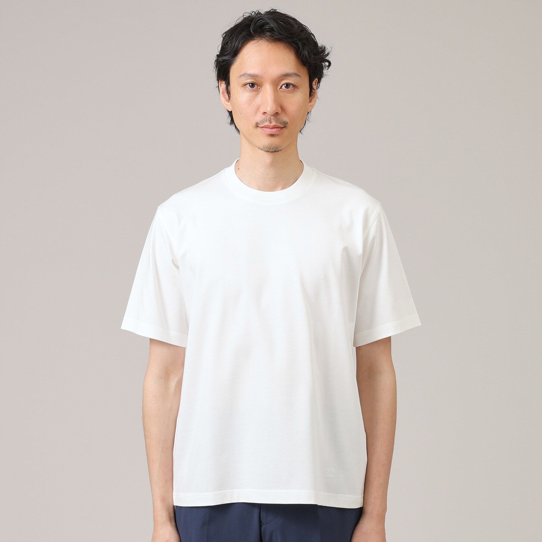 TAKEO KIKUCHI「【抗菌防臭】ジャケットインナー 半袖 カットソー」|Tシャツ・カットソー|