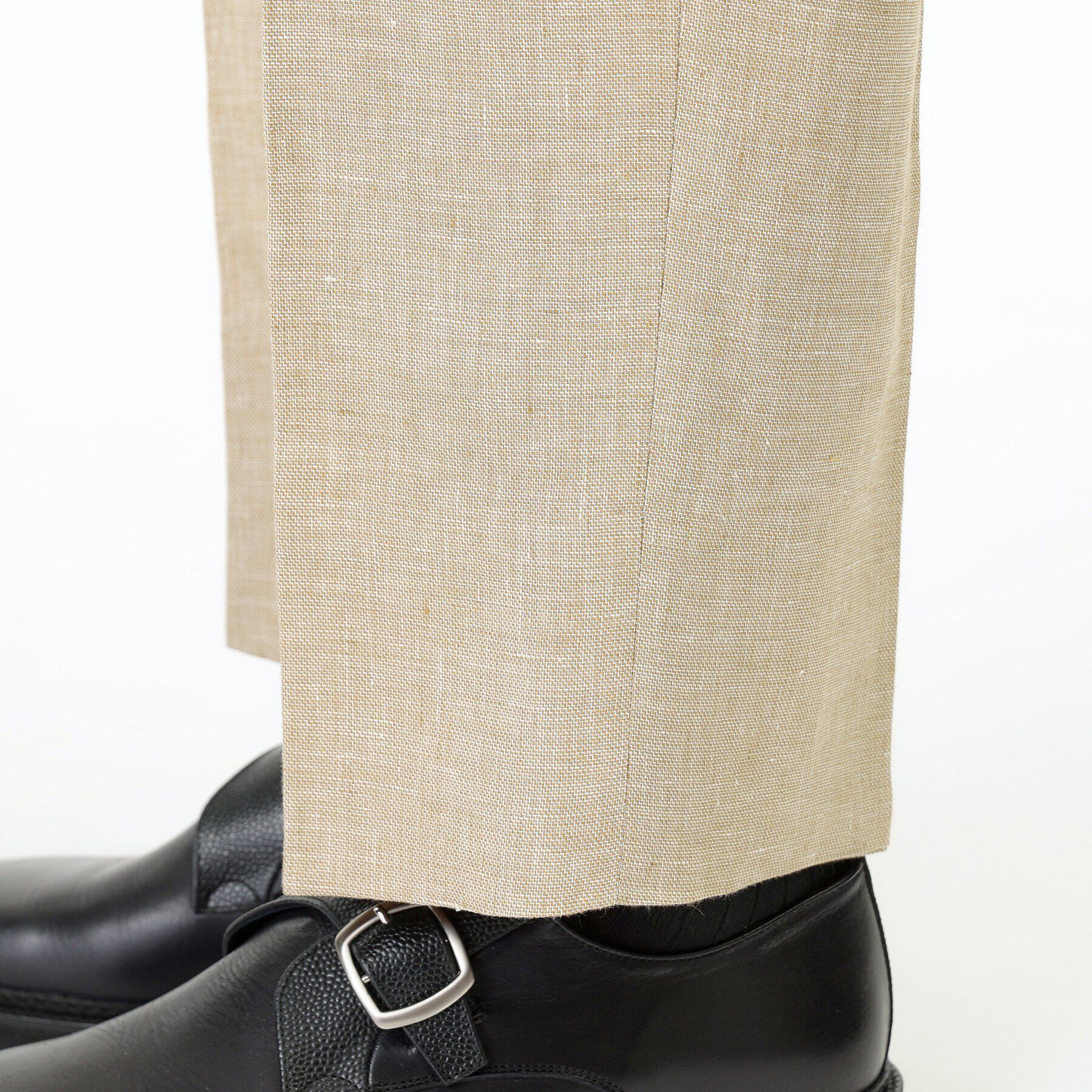 TAKEO KIKUCHI「【THE FLAGSHIP】リネンシャークスキン ツータックパンツ」|その他|