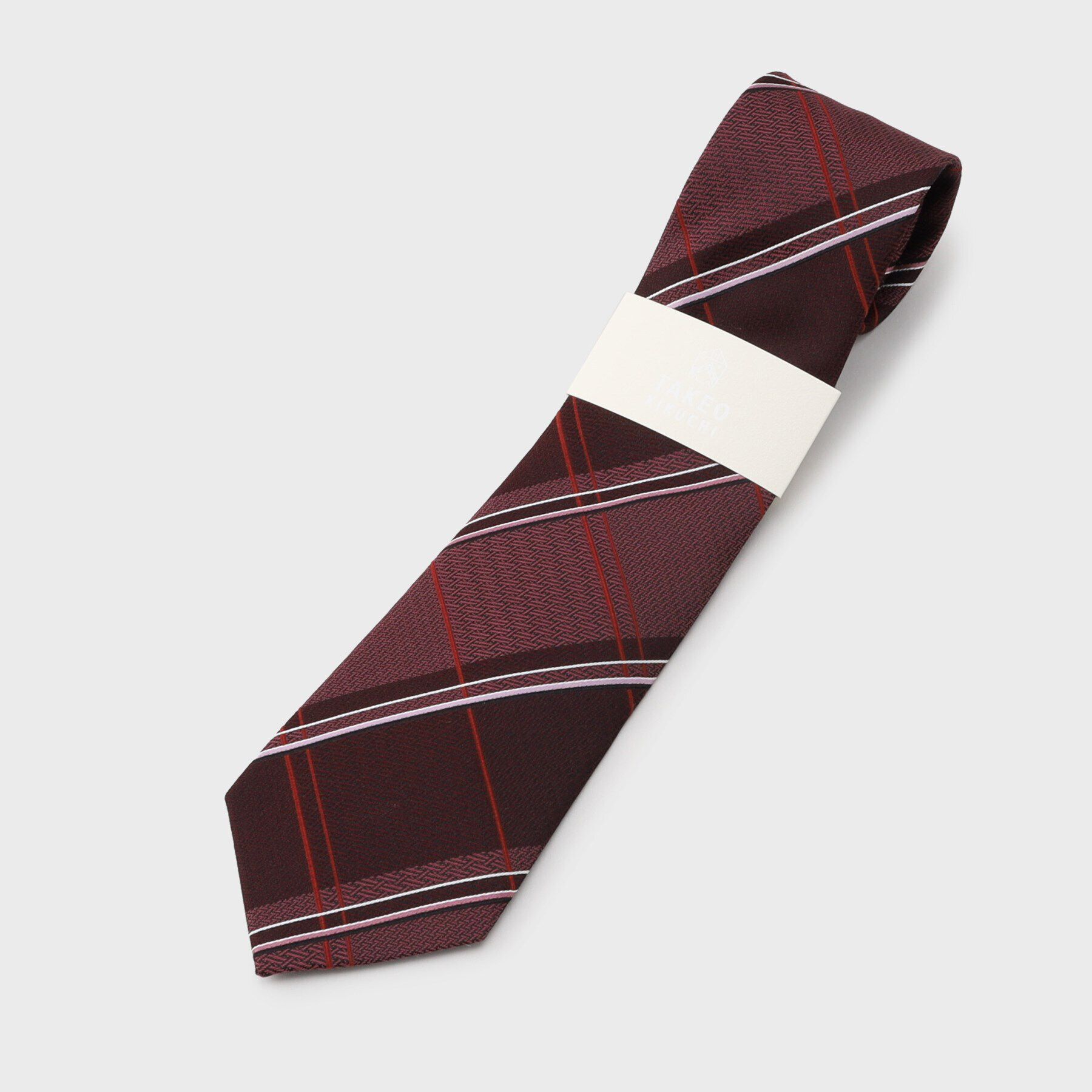 TAKEO KIKUCHI「【THE FLAGSHIP】紗綾紋ストライプ　ネクタイ」|ネクタイ・蝶ネクタイ|