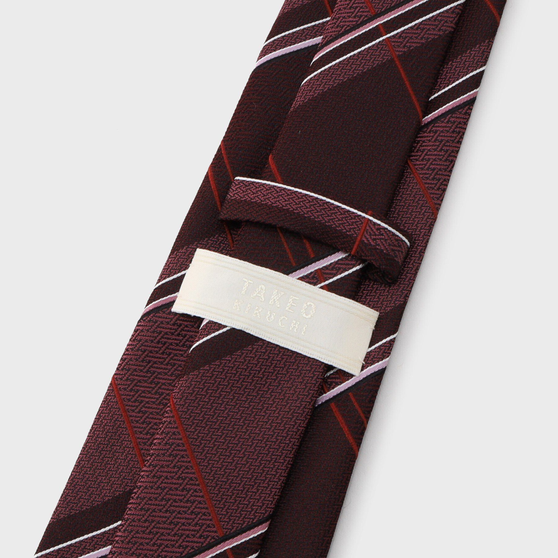 TAKEO KIKUCHI「【THE FLAGSHIP】紗綾紋ストライプ　ネクタイ」|ネクタイ・蝶ネクタイ|