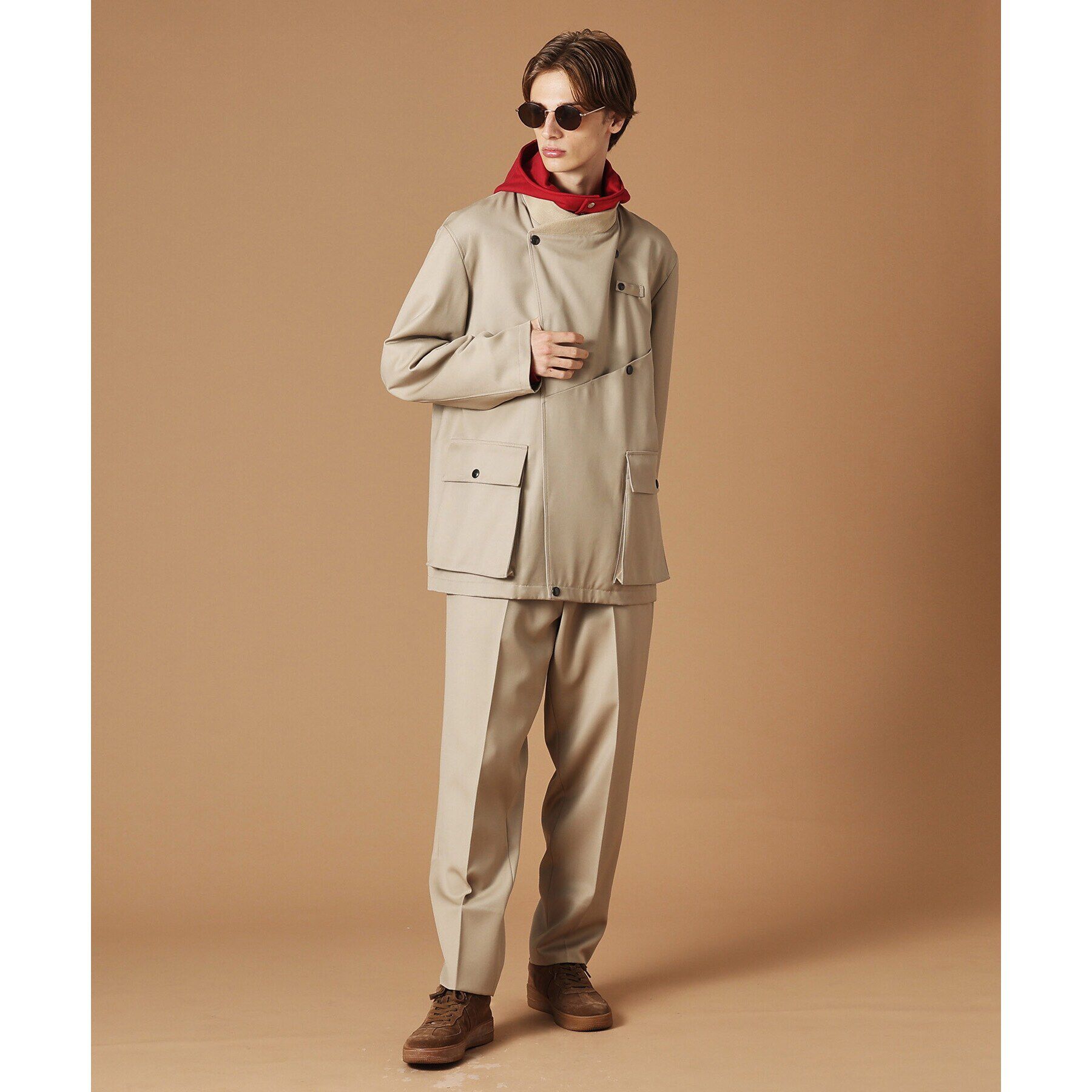 40CARATS&525「ギャバジンブルゾン」|ブルゾン・スタジャン|