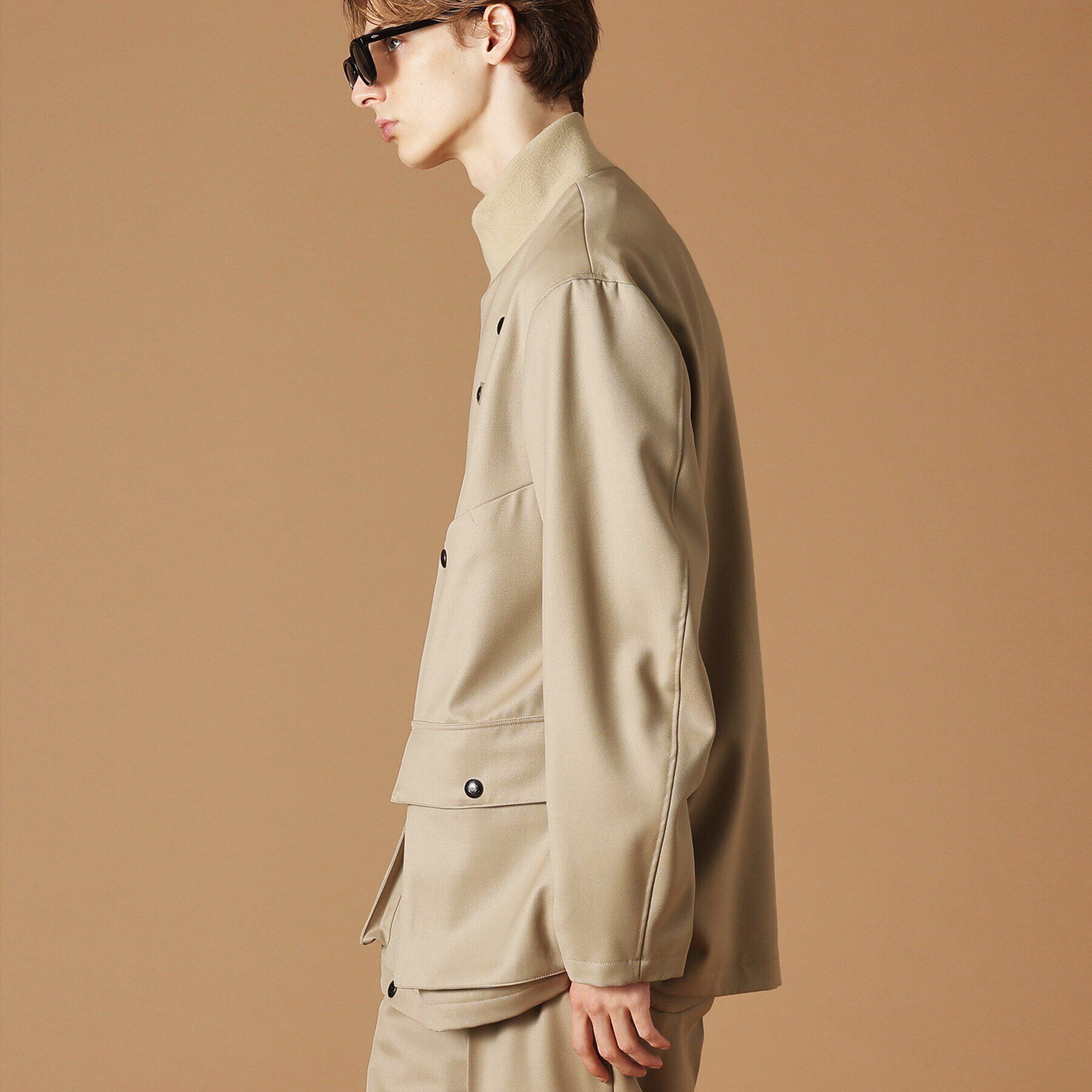 40CARATS&525「ギャバジンブルゾン」|ブルゾン・スタジャン|