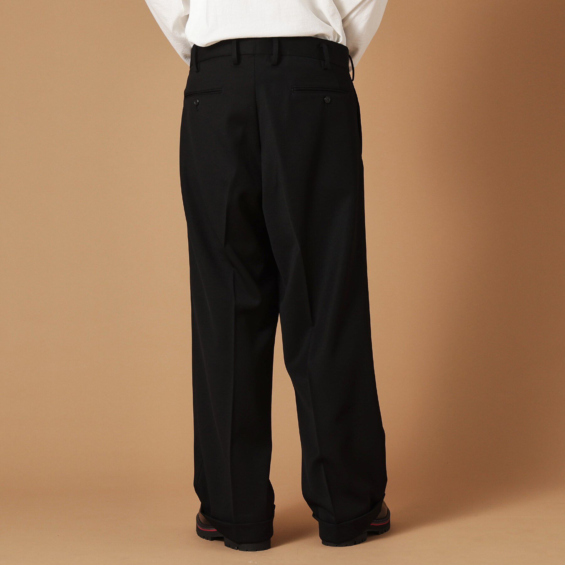 40CARATS&525「ギャバジンワイドパンツ」|その他|