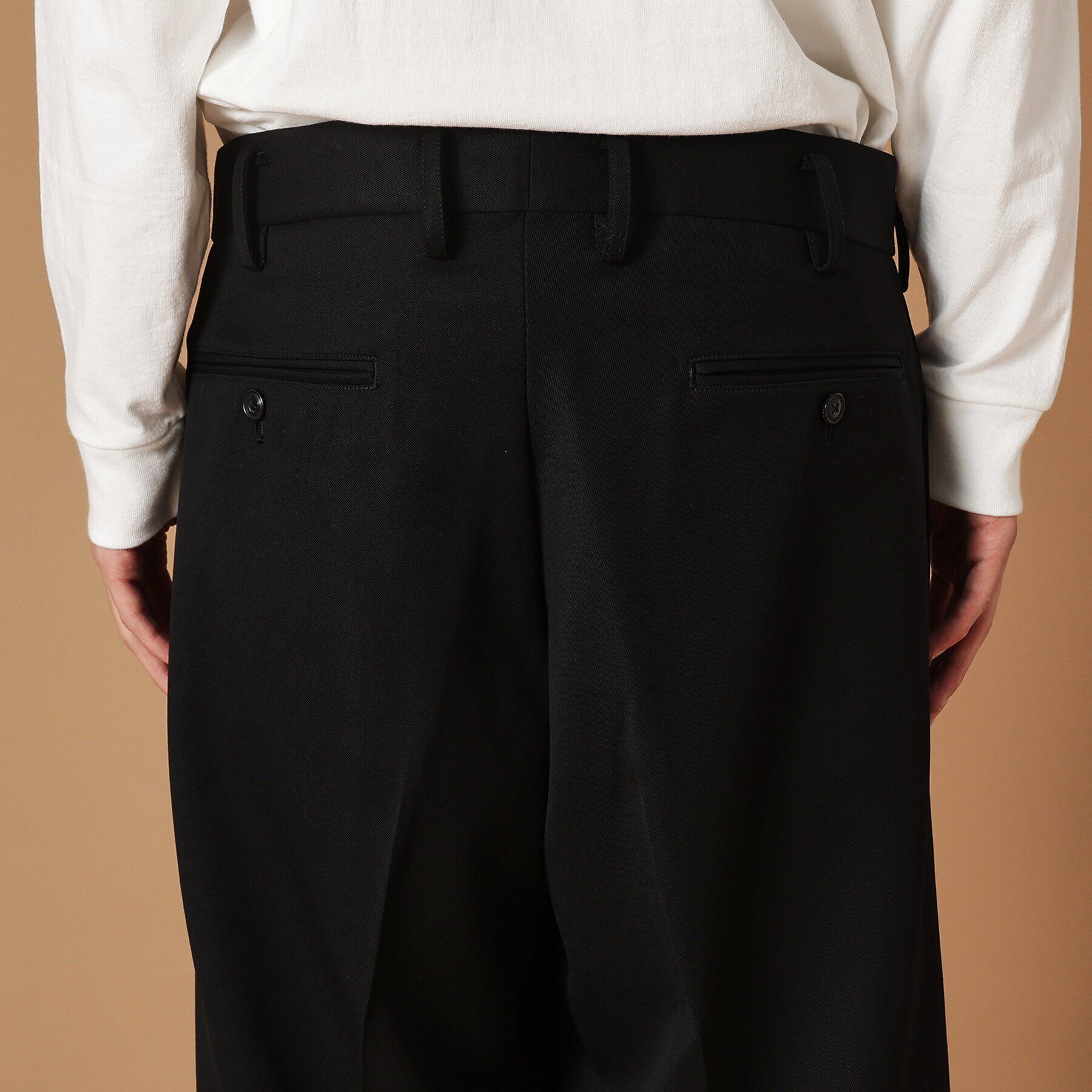 40CARATS&525「ギャバジンワイドパンツ」|その他|