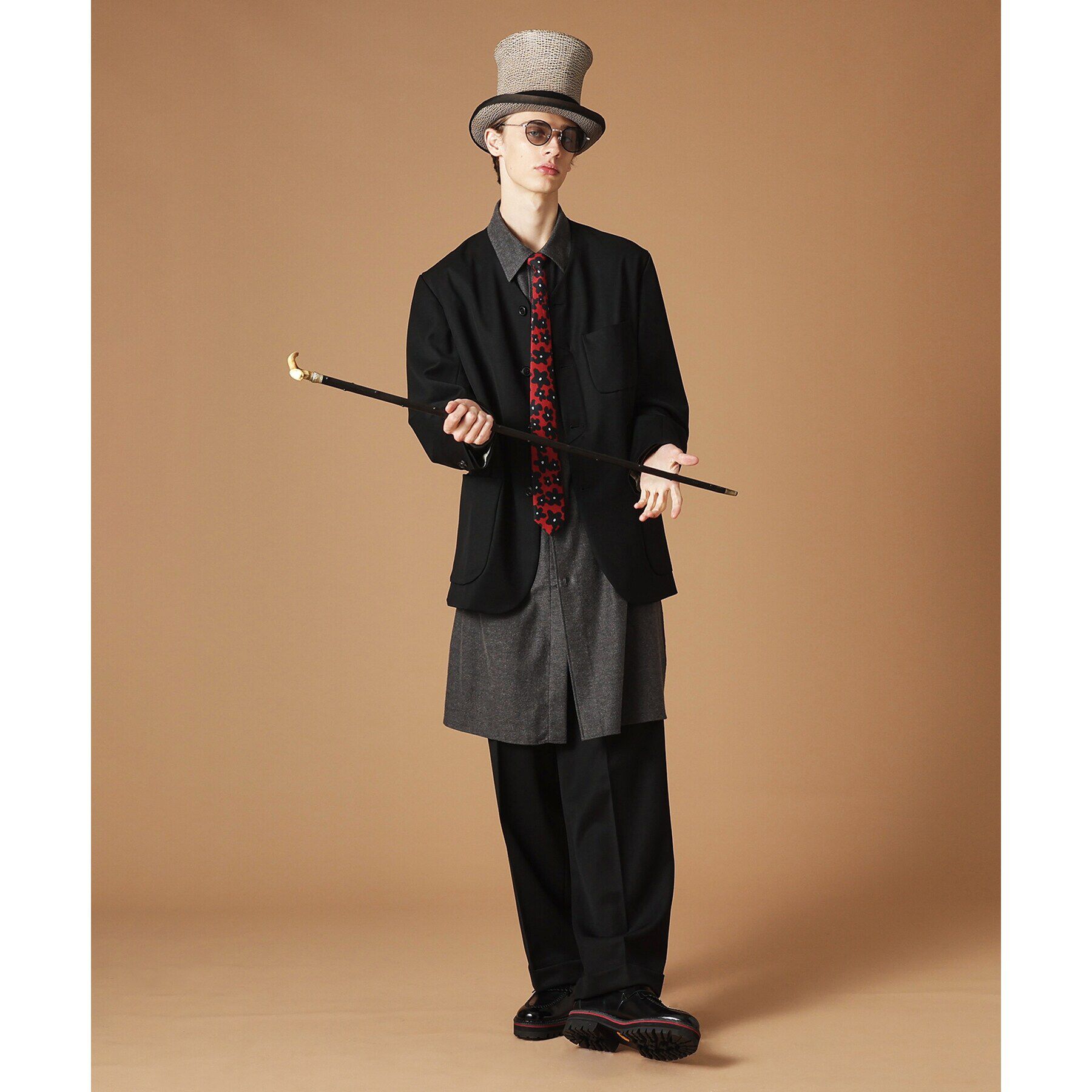 40CARATS&525「ギャバジンワイドパンツ」|その他|