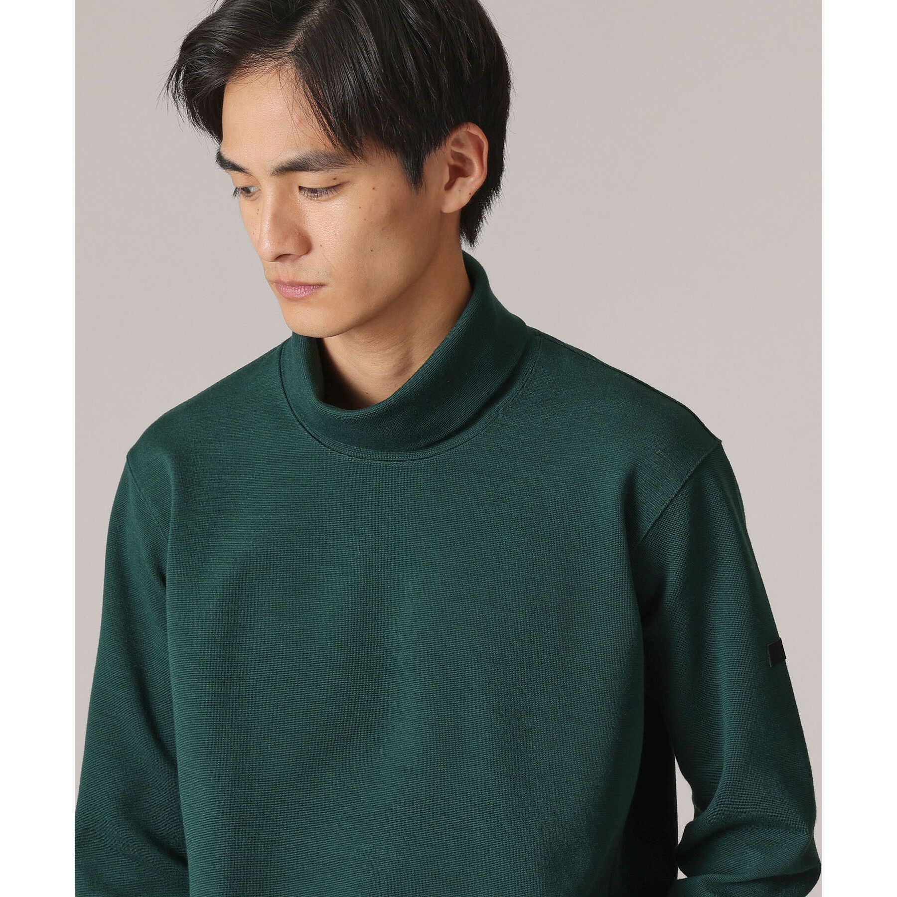 TAKEO KIKUCHI「ウールブレンド オフタートルネック カットソー」|Tシャツ・カットソー|