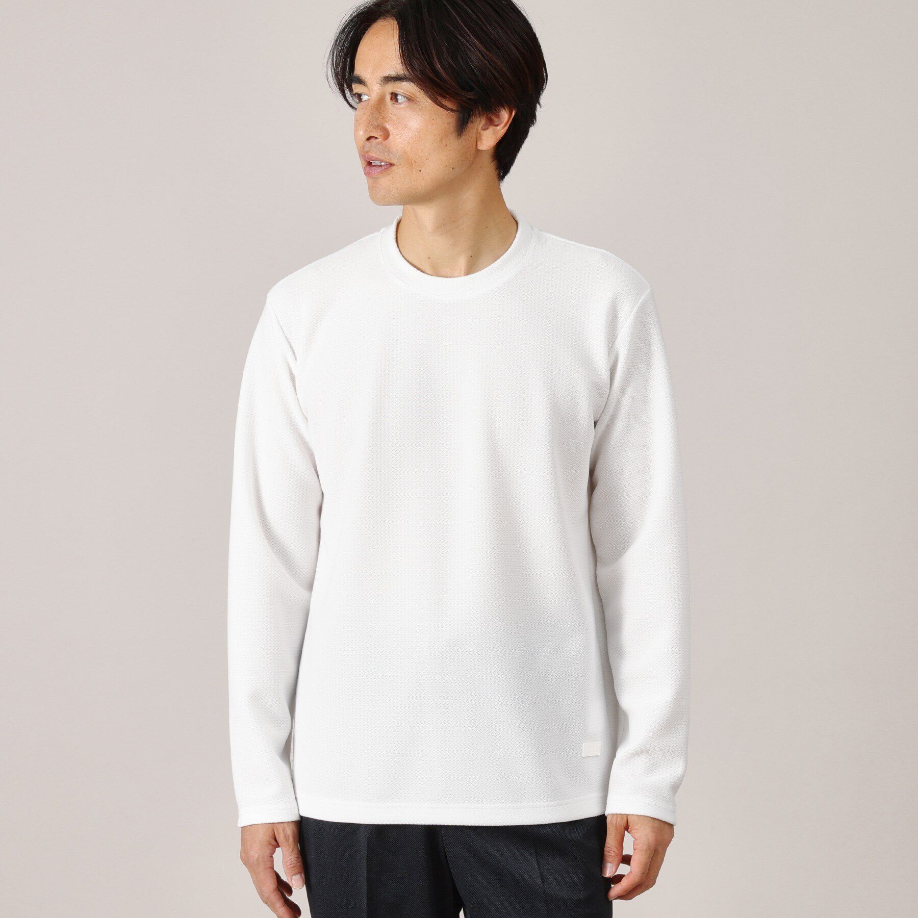 TAKEO KIKUCHI「尾州ラッセル プルオーバー」|Tシャツ・カットソー|