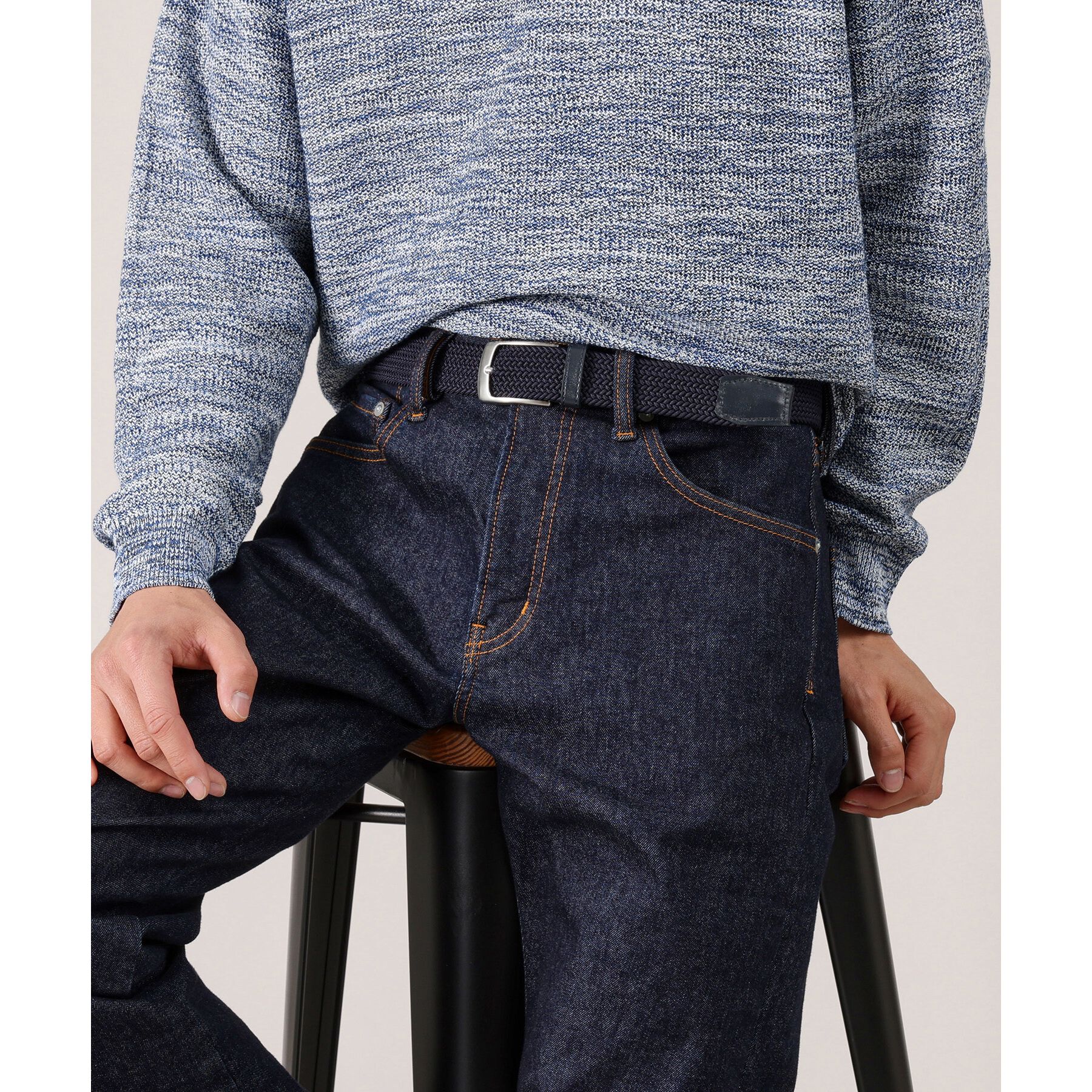 TAKEO KIKUCHI「【Made in JAPAN】ドモドソーラ ゴムメッシュベルト」|ベルト|