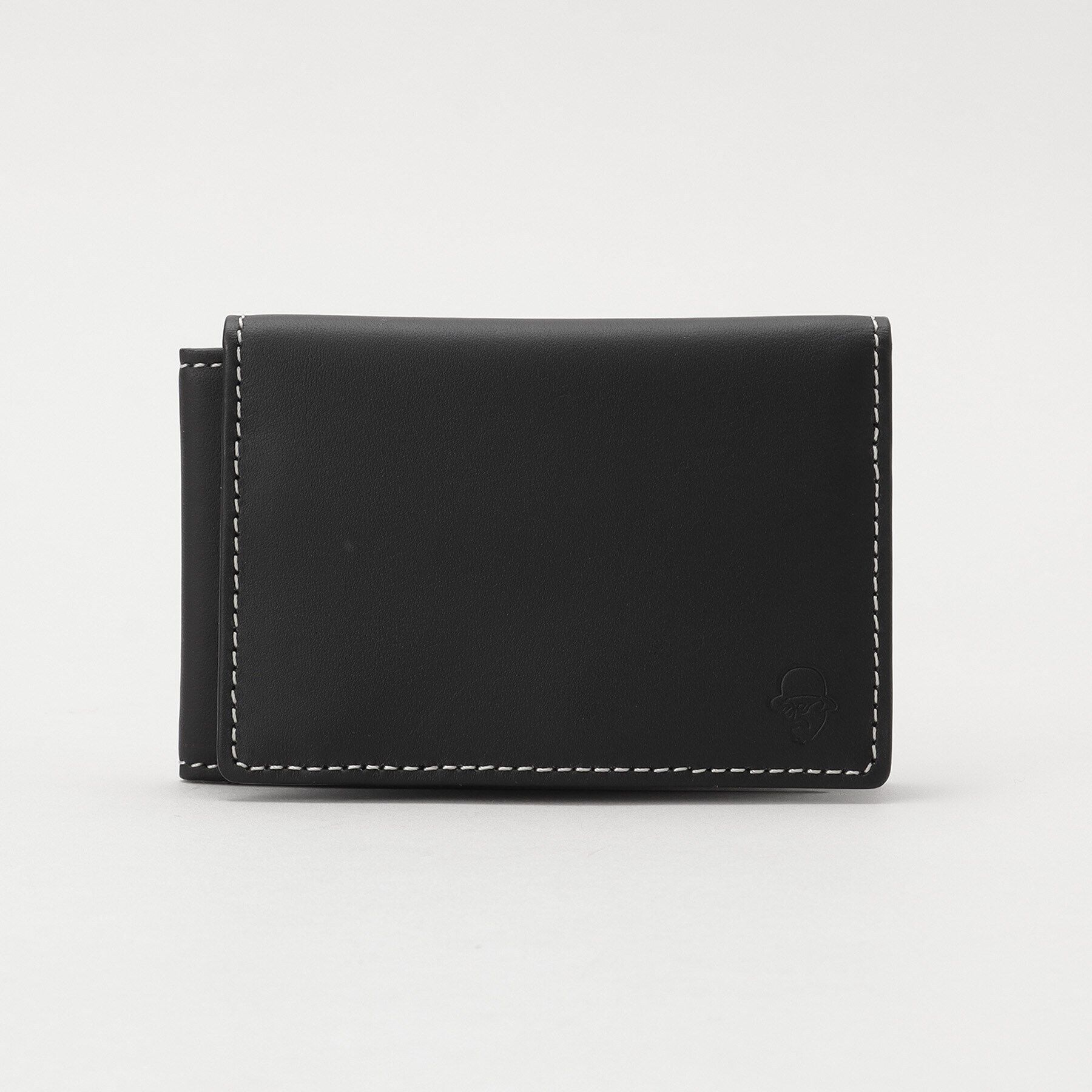 TAKEO KIKUCHI「【Made in JAPAN】ラムタッチレザー L字パスケース」|名刺入れ・カードケース|ブラック(019)