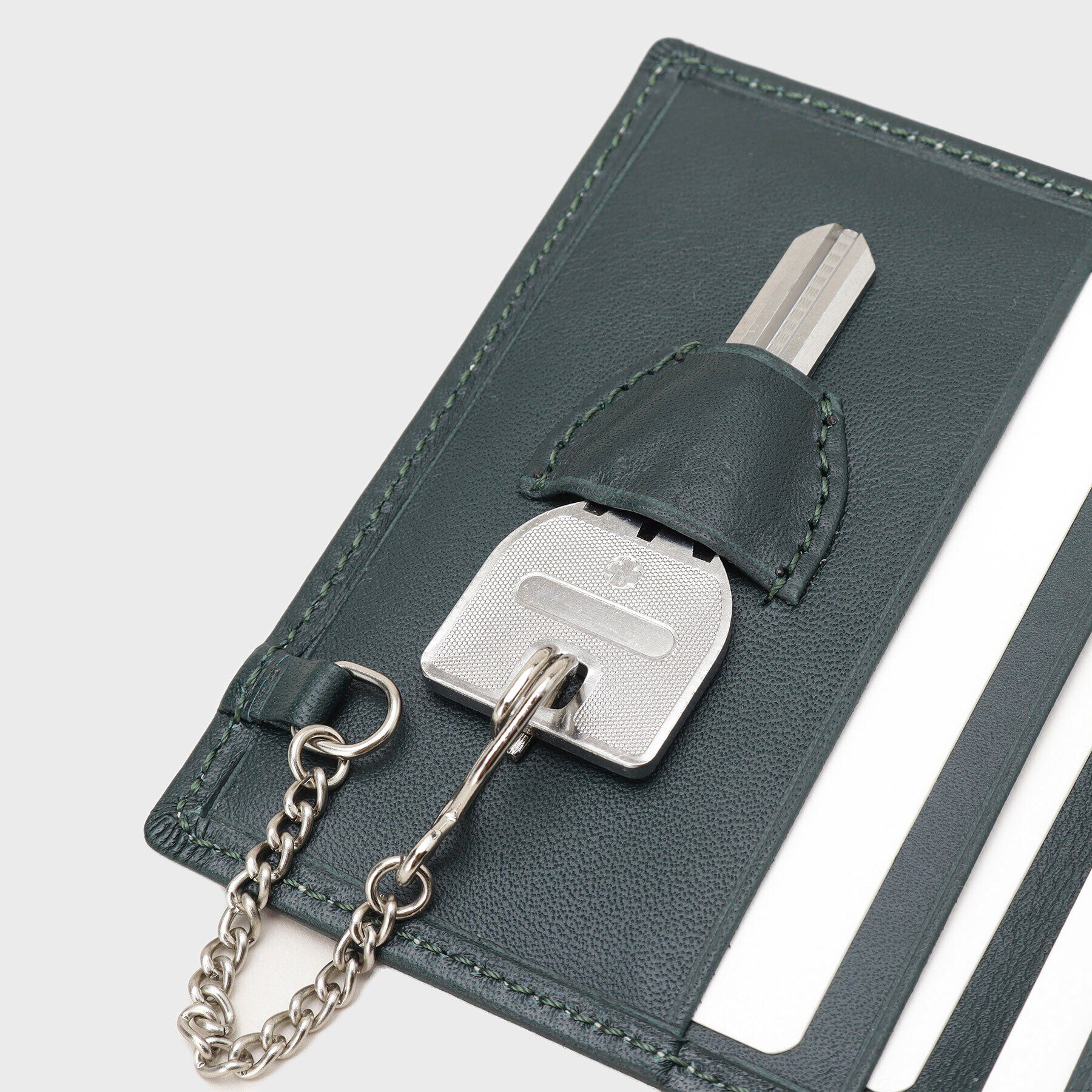 TAKEO KIKUCHI「【Made in JAPAN】ラムタッチレザー L字パスケース」|名刺入れ・カードケース|