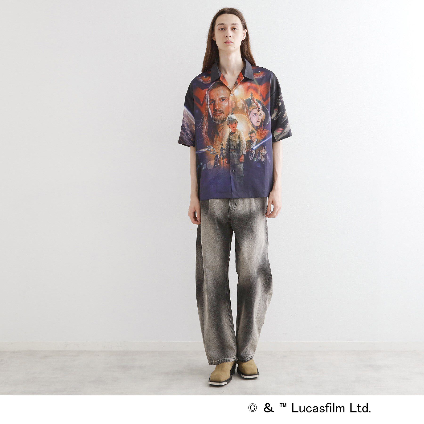 tk.TAKEO KIKUCHI「【STAR WARS】Capsule Collection 2WAY半袖シャツ」|シャツ・ブラウス|