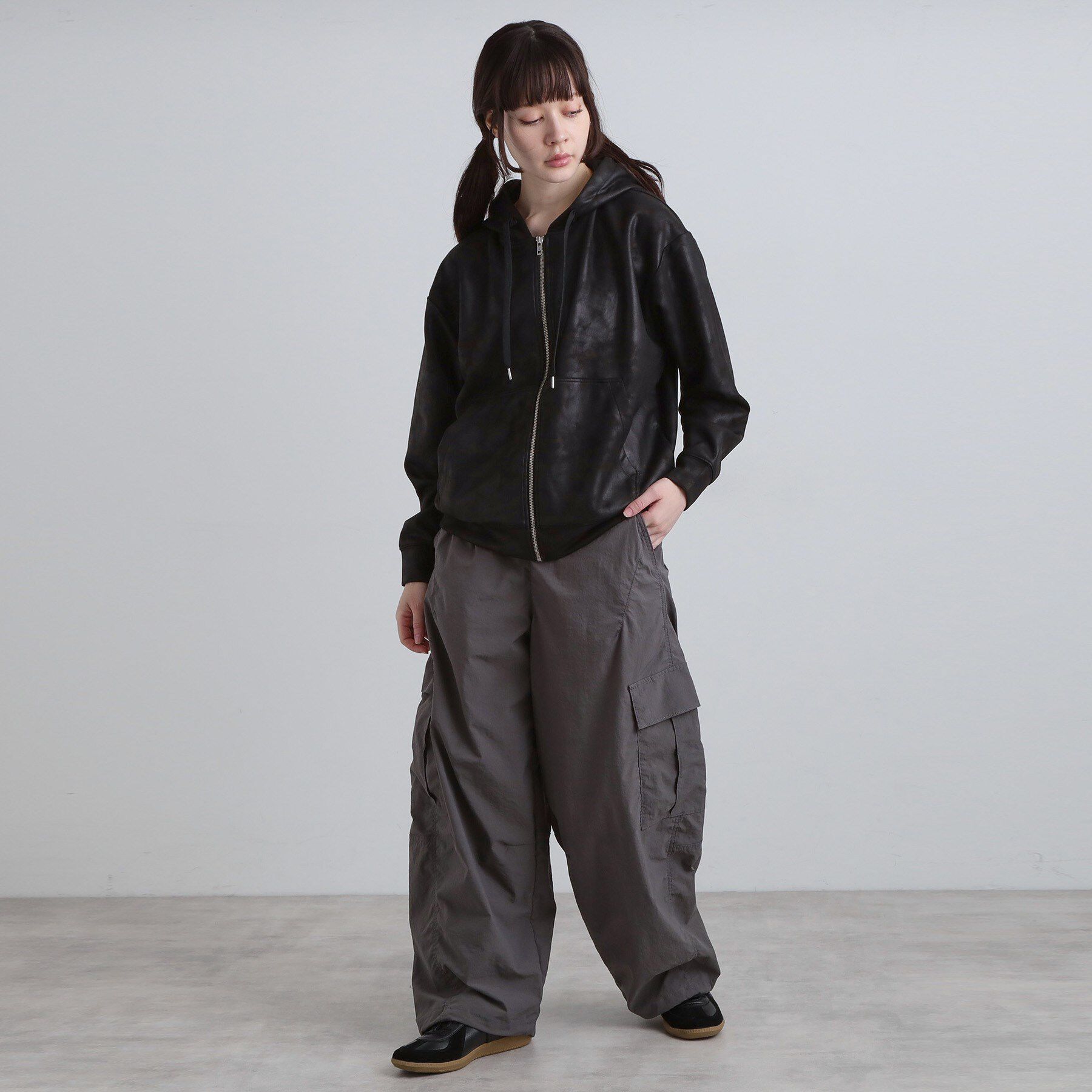 tk.TAKEO KIKUCHI「ヴィンテージライクプリント ジップパーカー」|パーカー|