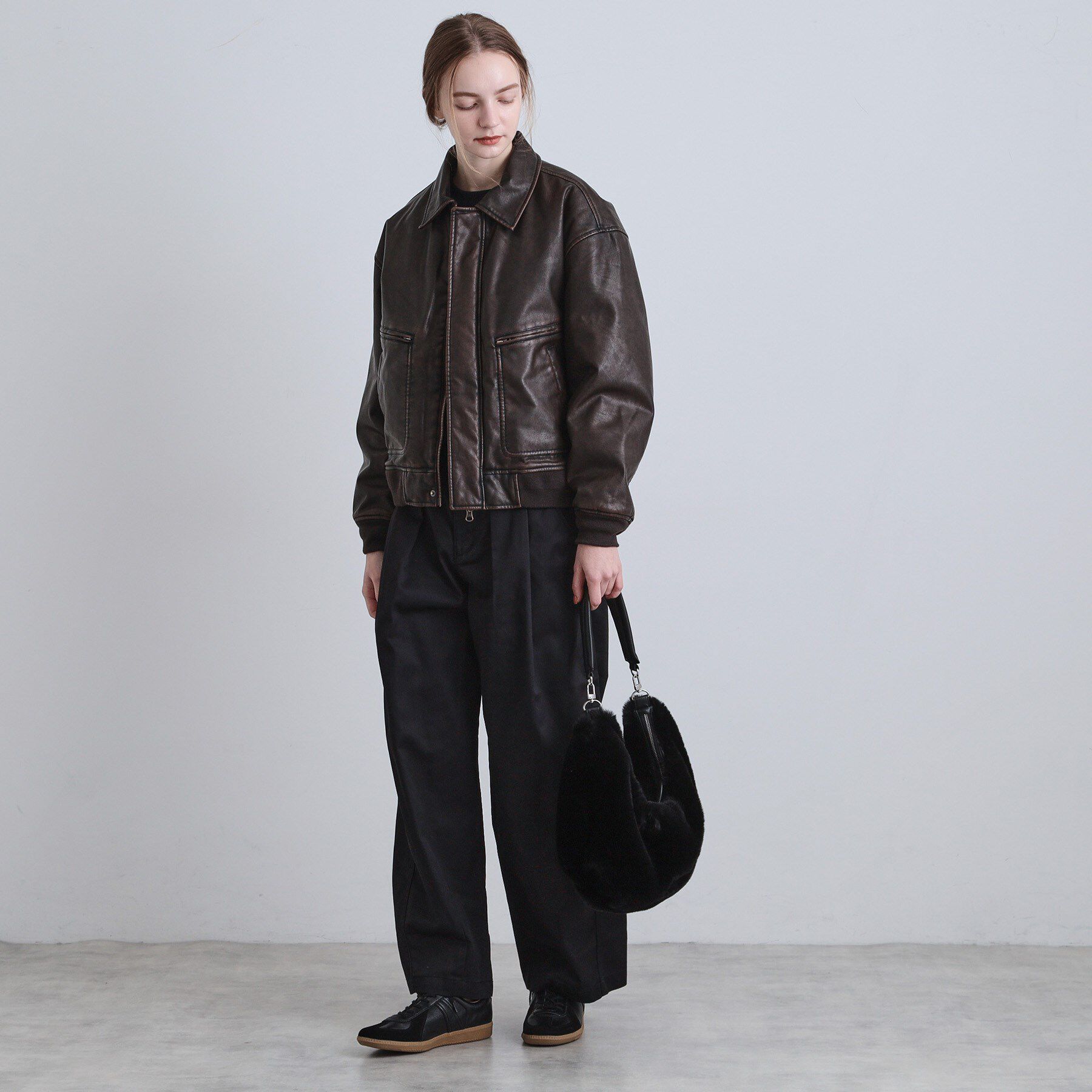 tk.TAKEO KIKUCHI「【2WAY】ラウンドハンドルバッグ」|ショルダー・メッセンジャー|