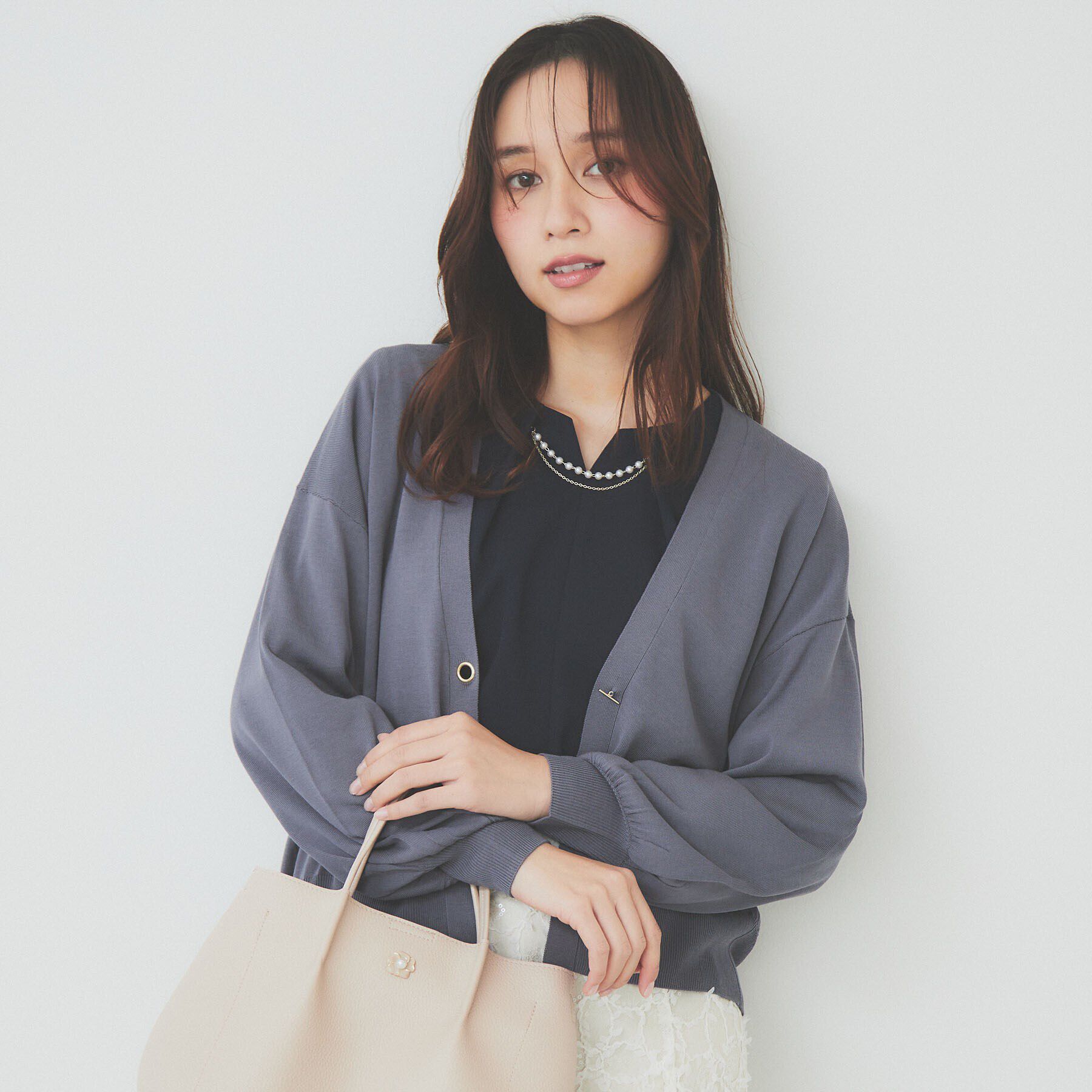 index「リラクシートッパーカーディガン【洗える】」|カーディガン|