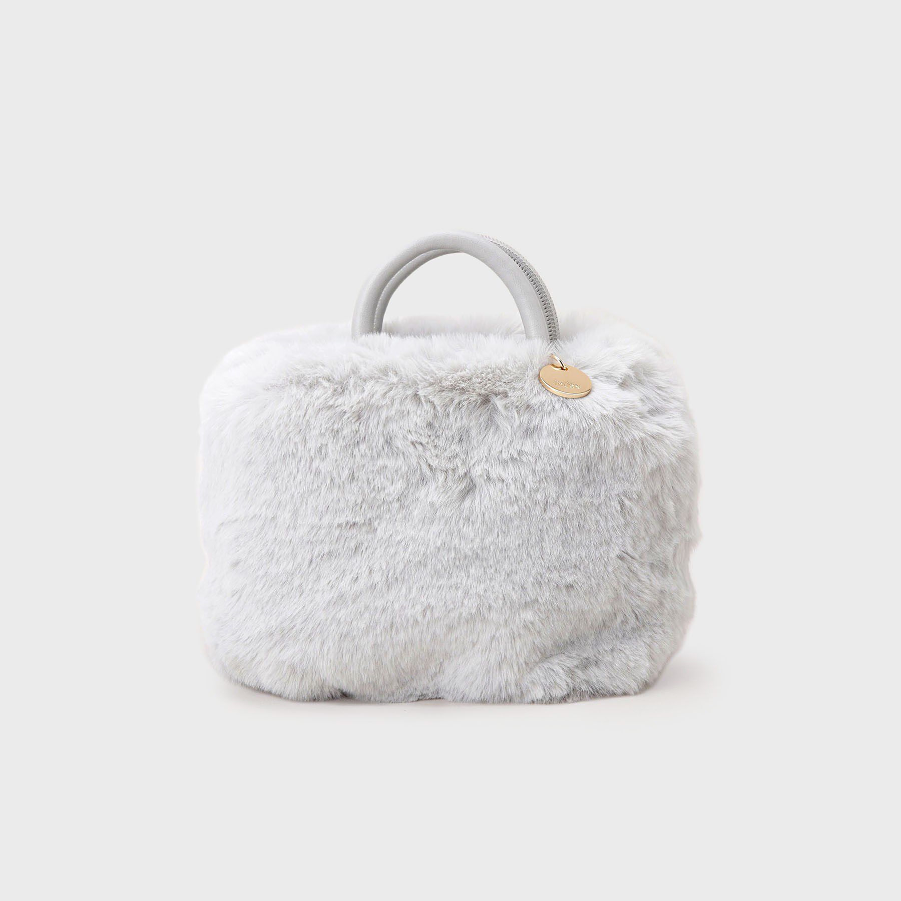 index「【2WAY】フェイクファーラウンドショルダーバッグ」|ショルダー・メッセンジャー|