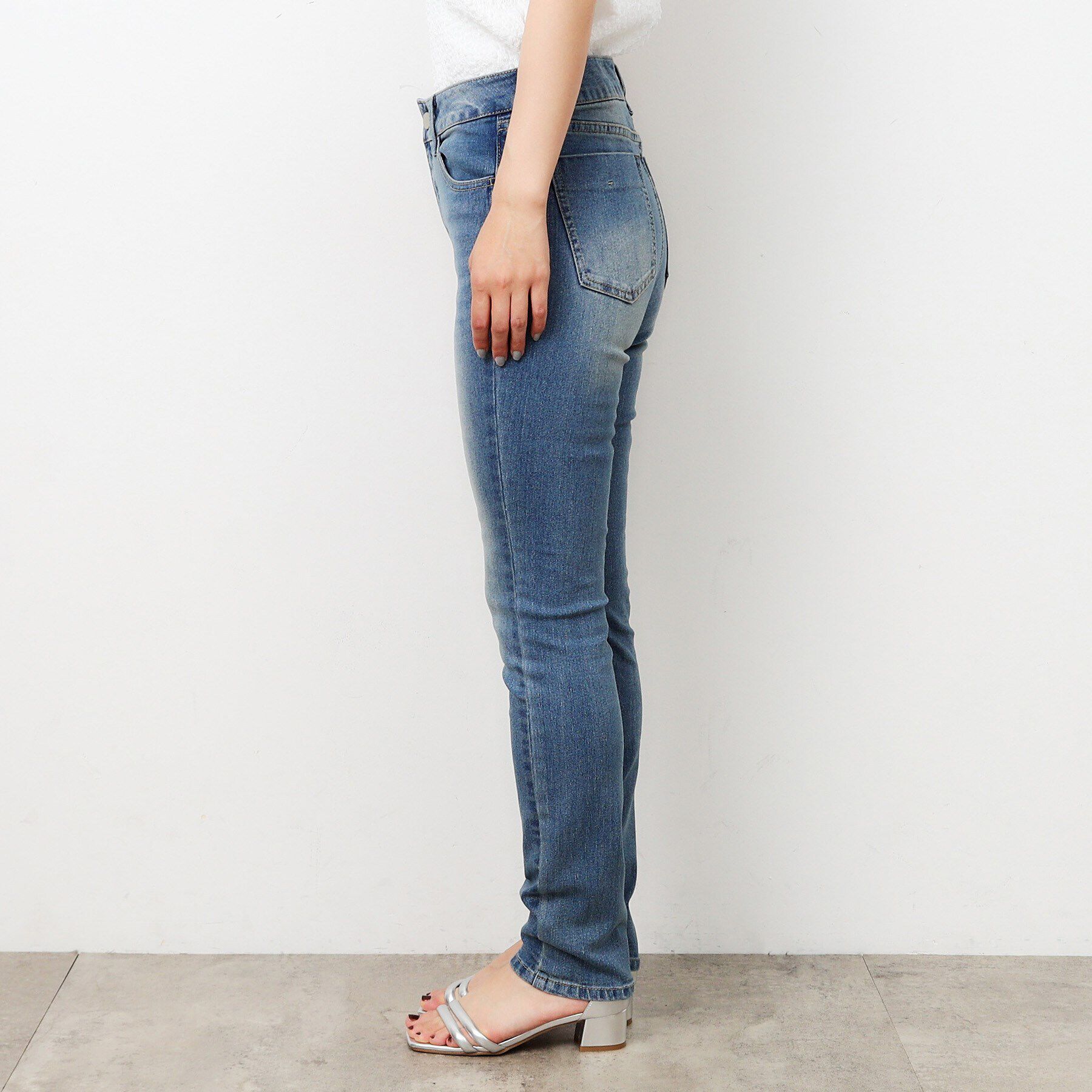 OPAQUE.CLIP「≪SS－LLsize≫スキニーデニムパンツ【洗濯機洗い可】」|その他|